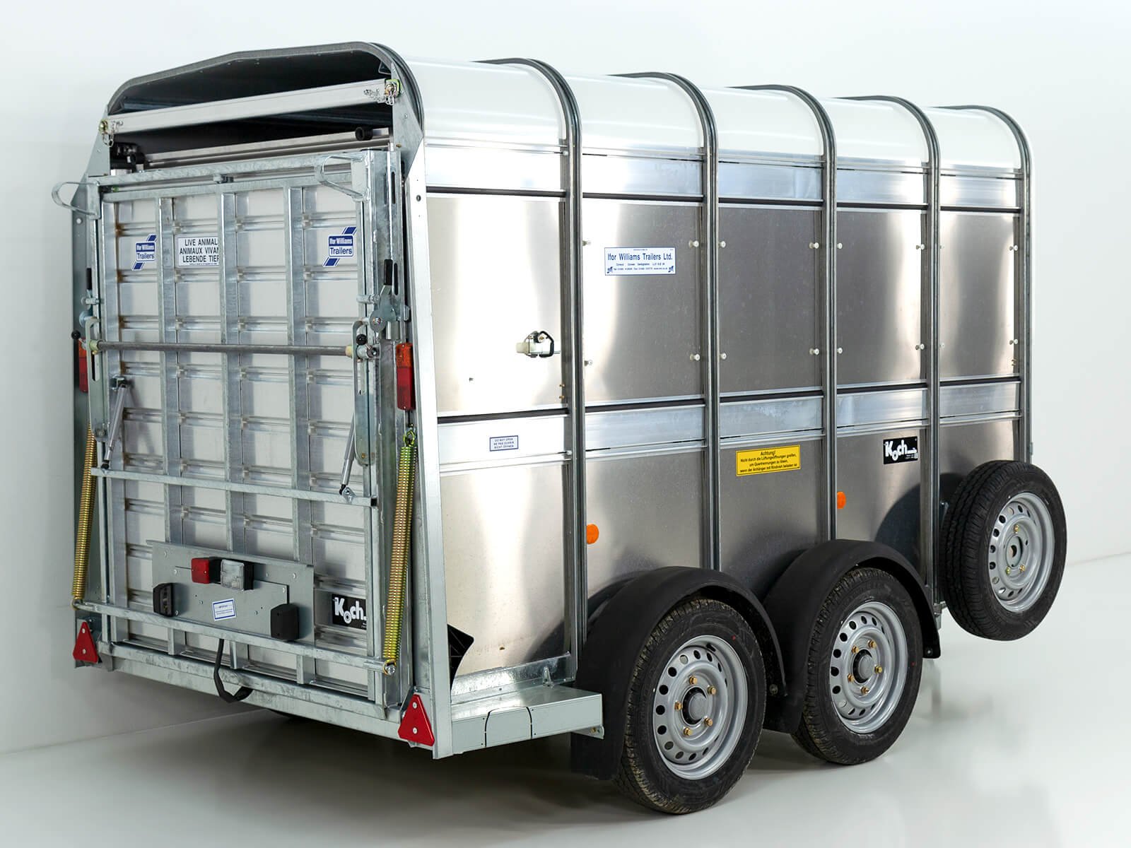 Ifor Williams Viehanhänger TA5 156x311 cm Höhe: 183 cm 2,7t Doppelstock – Bild 3