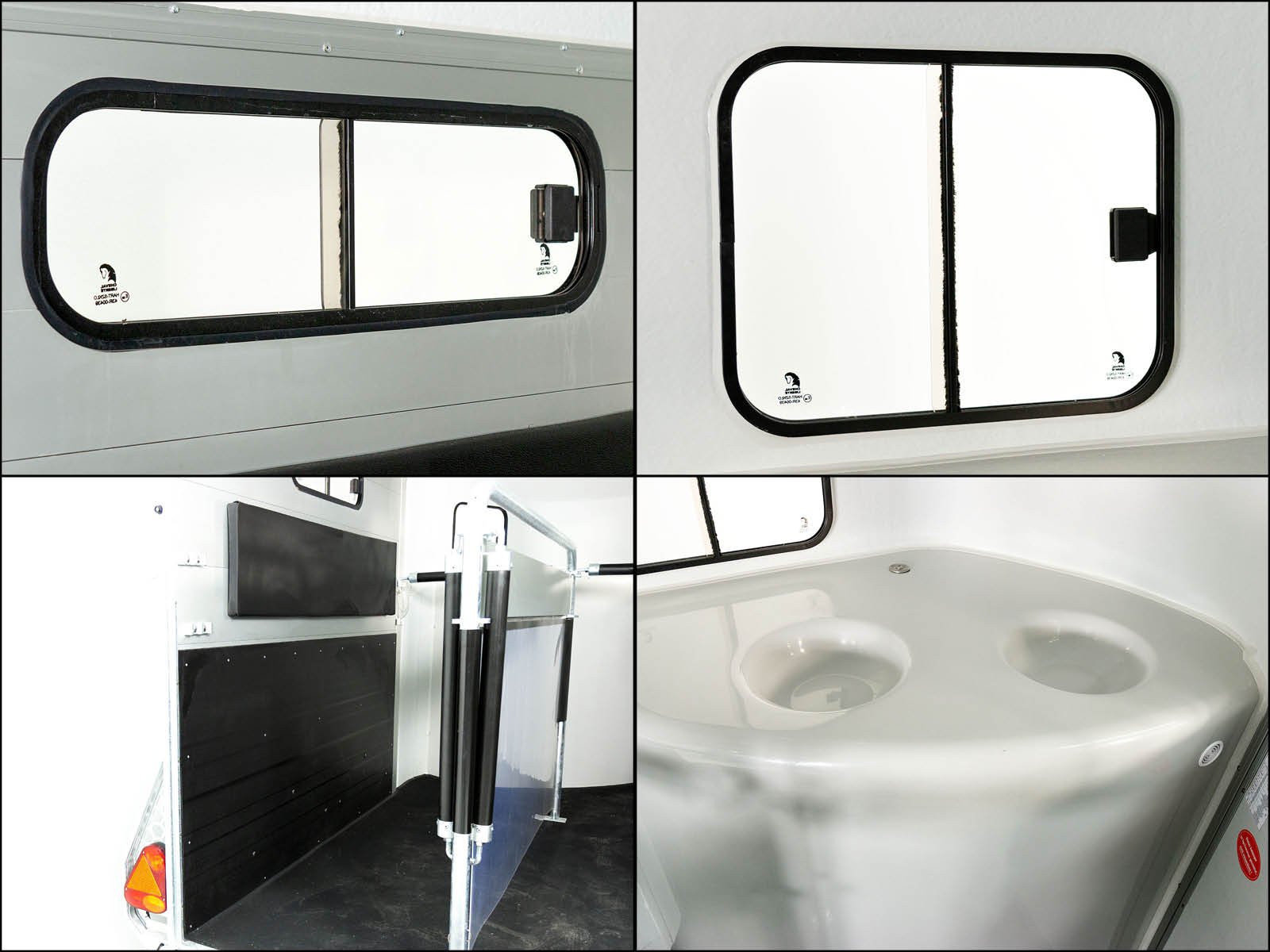 Cheval Liberte Pferdeanhänger GOLD 3 | Premium | Pullman 2 | Sattelkammer | blau – Bild 13