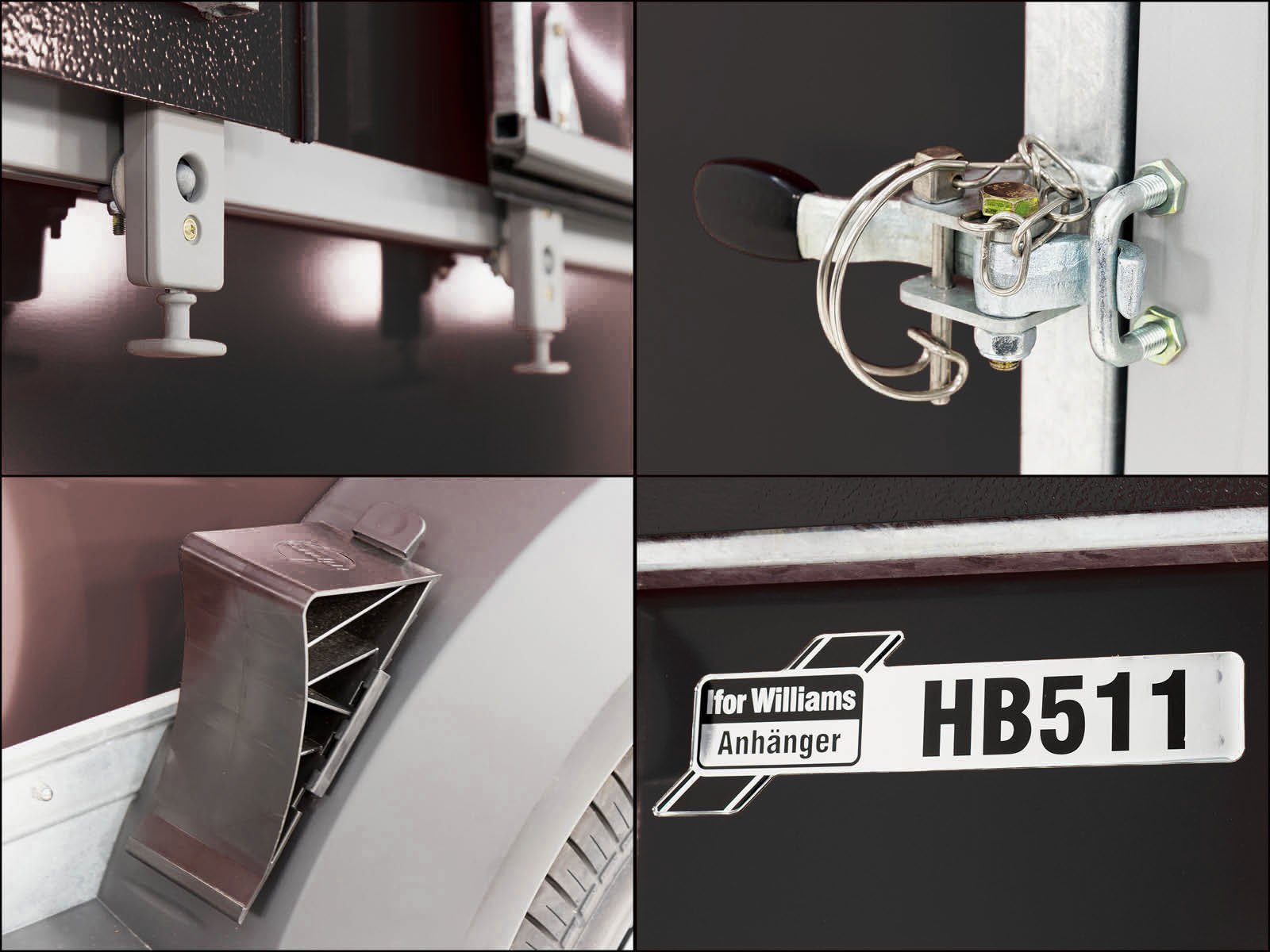 Ifor Williams Pferdeanhänger HB511|Schwarz|Frontausstieg – Bild 16