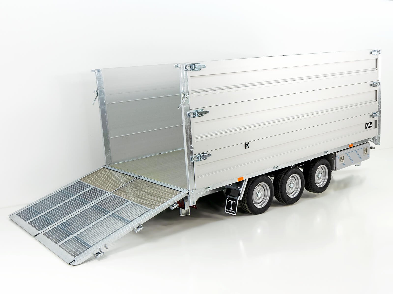 Twintrailer Multi-Heckkipper TR35-40 3,5t | 192x402x140 cm | TridaX – Bild 13