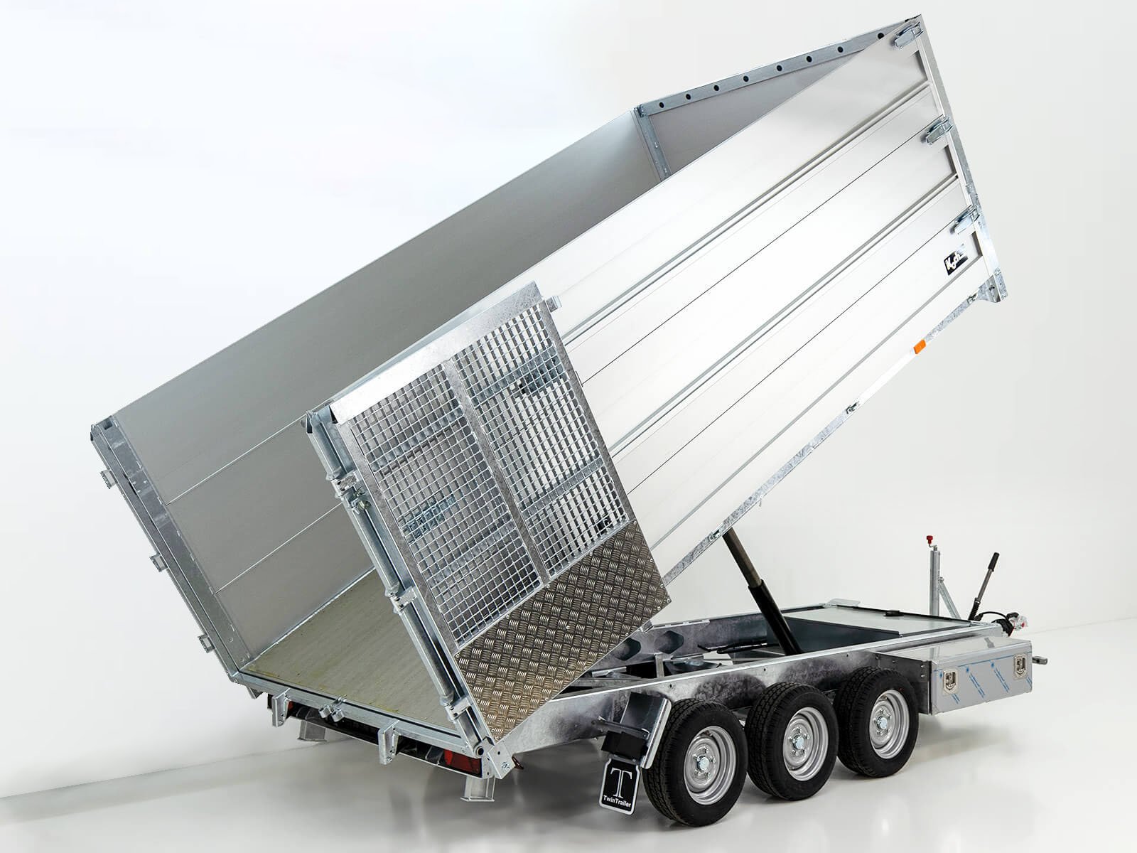Twintrailer Multi-Heckkipper TR35-40 3,5t | 192x402x140 cm | TridaX – Bild 14