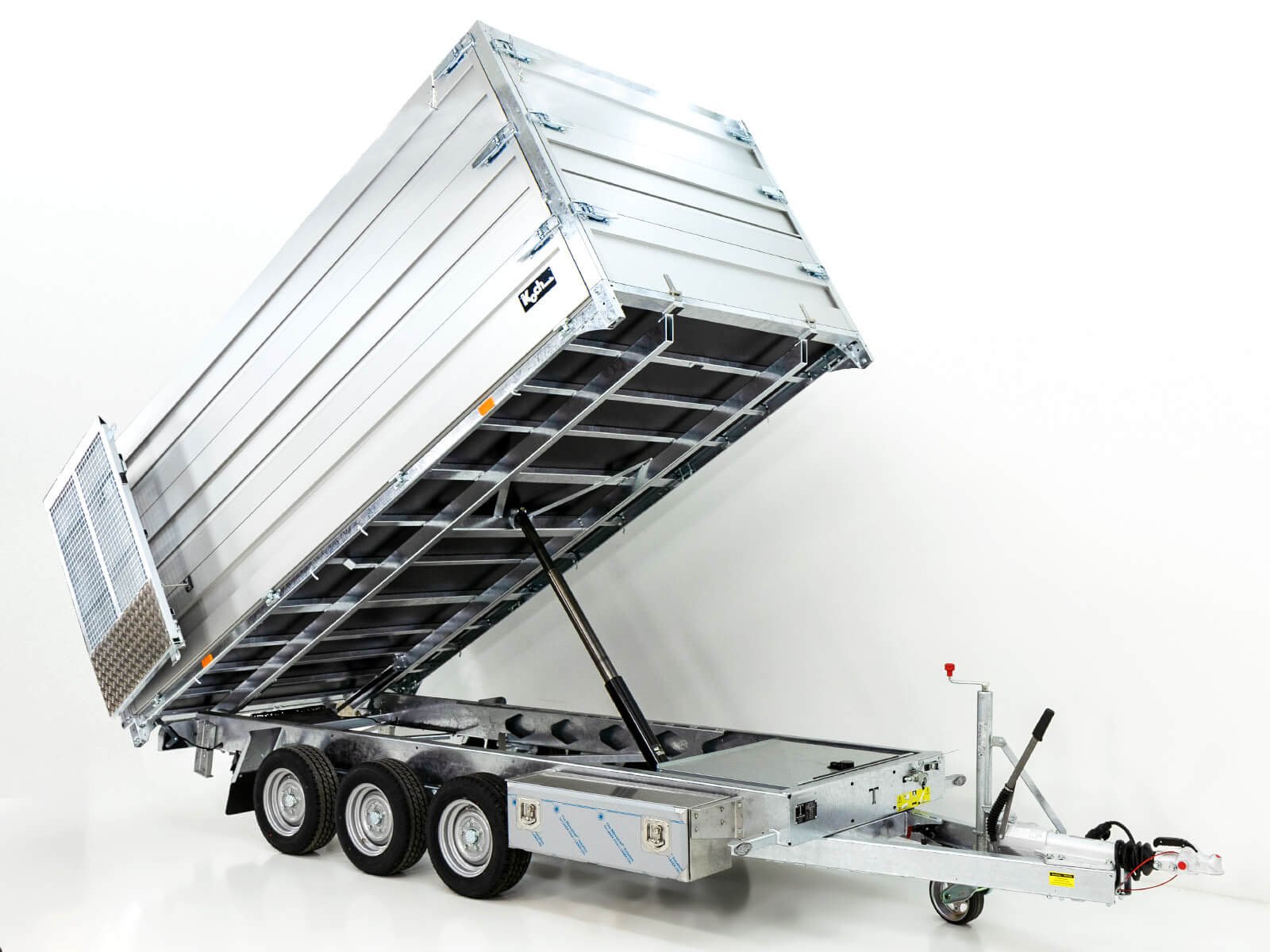 Twintrailer Multi-Heckkipper TR35-40 3,5t | 192x402x140 cm | TridaX – Bild 16