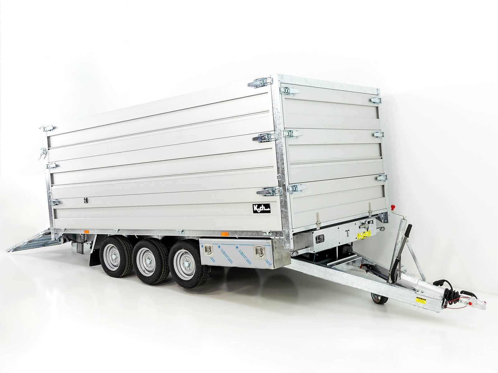 Twintrailer Multi-Heckkipper TR35-40 3,5t | 192x402x140 cm | TridaX – Bild 2