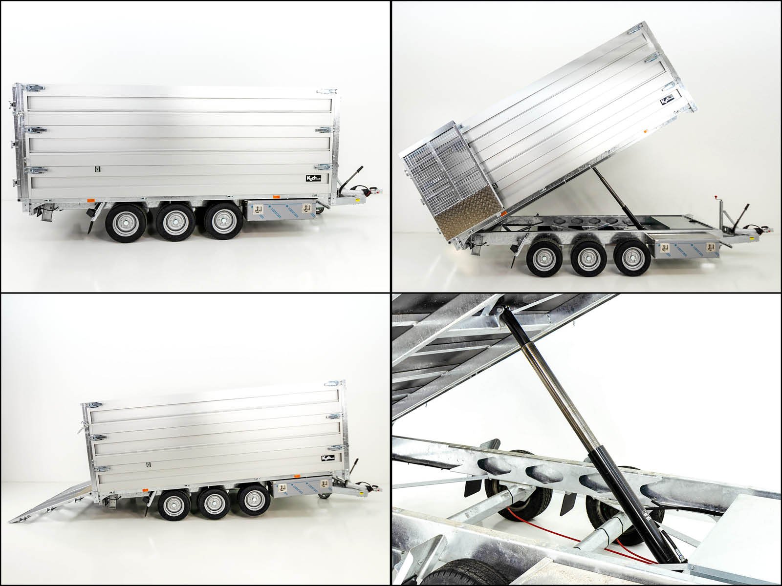 Twintrailer Multi-Heckkipper TR35-40 3,5t | 192x402x140 cm | TridaX – Bild 4