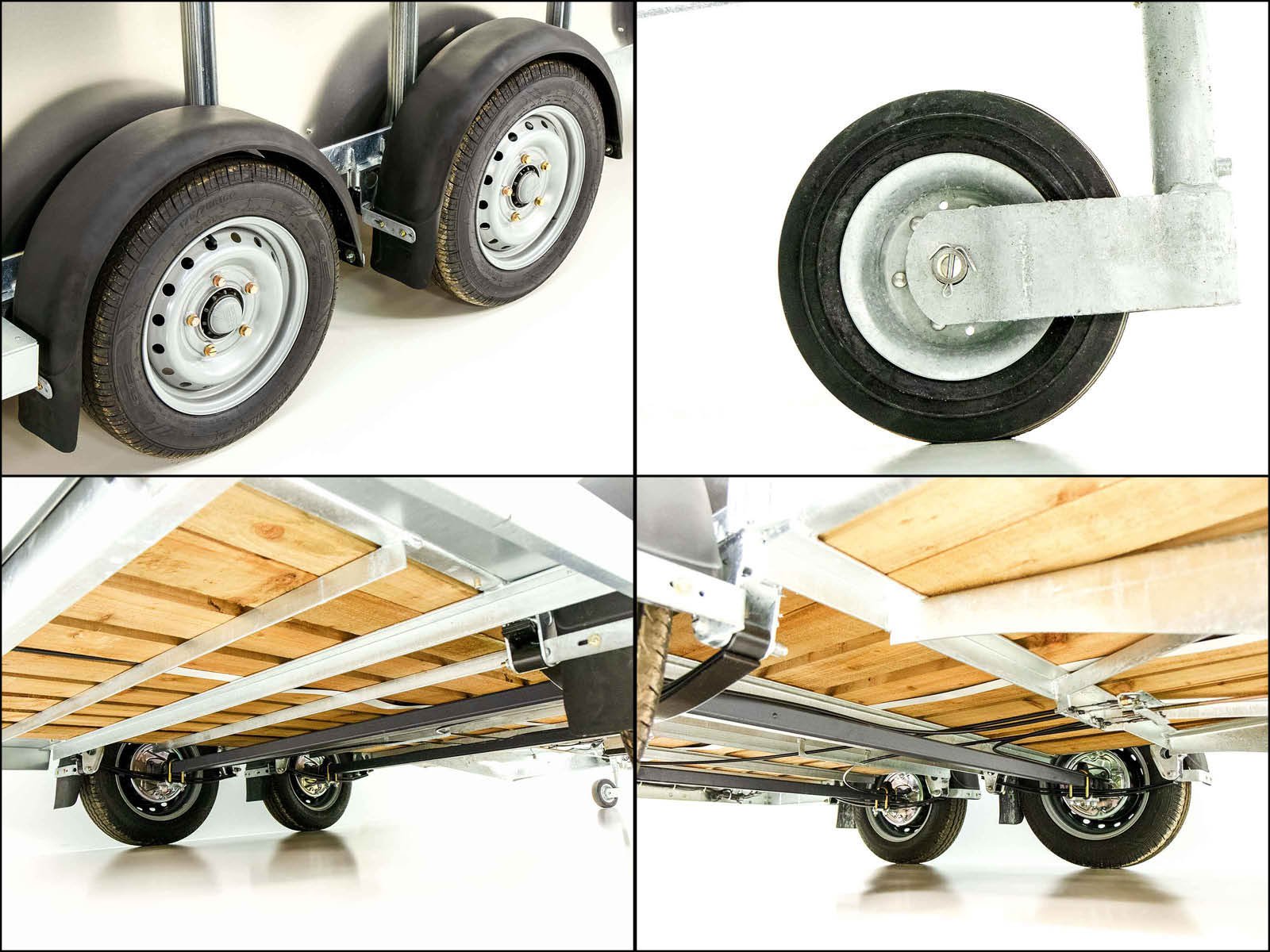 Ifor Williams Viehanhänger TA510 12x6 178x372 cm Höhe: 183 cm | Kombi-Tür – Bild 8