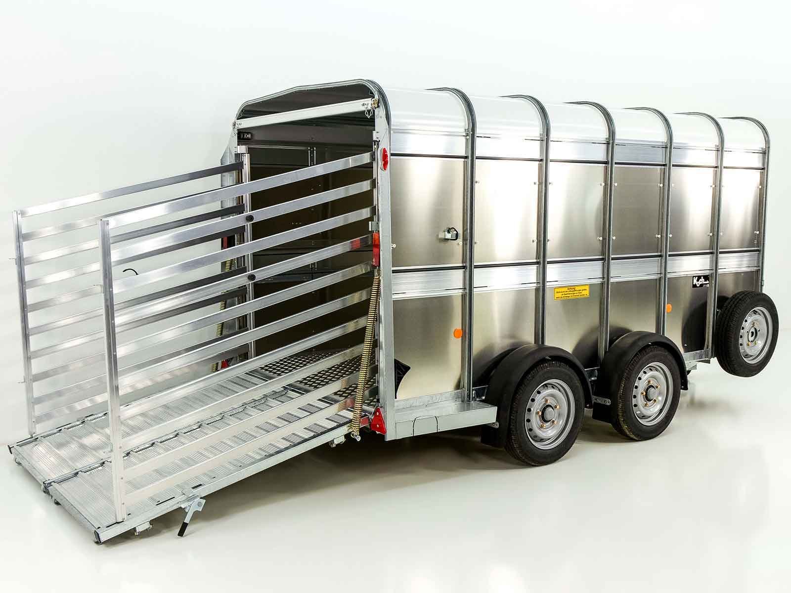 Ifor Williams Viehanhänger TA510 12x6 178x372 cm Höhe: 183 cm | Kombi-Tür – Bild 12