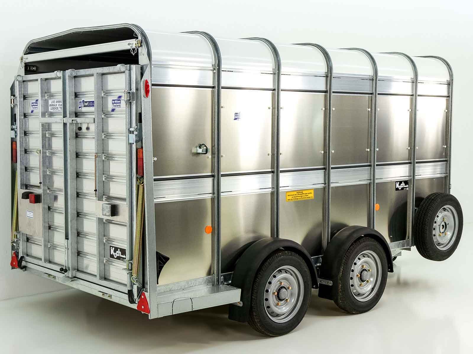 Ifor Williams Viehanhänger TA510 12x6 178x372 cm Höhe: 183 cm | Kombi-Tür – Bild 14