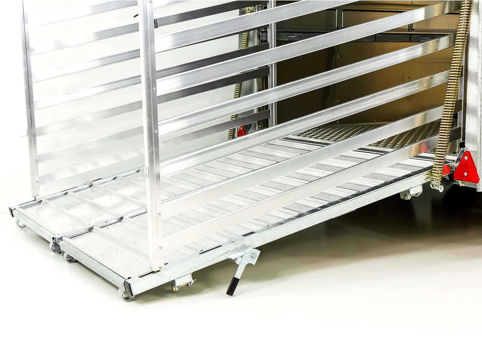 Ifor Williams Viehanhänger TA510 12x6 178x372 cm Höhe: 183 cm | Kombi-Tür – Bild 2