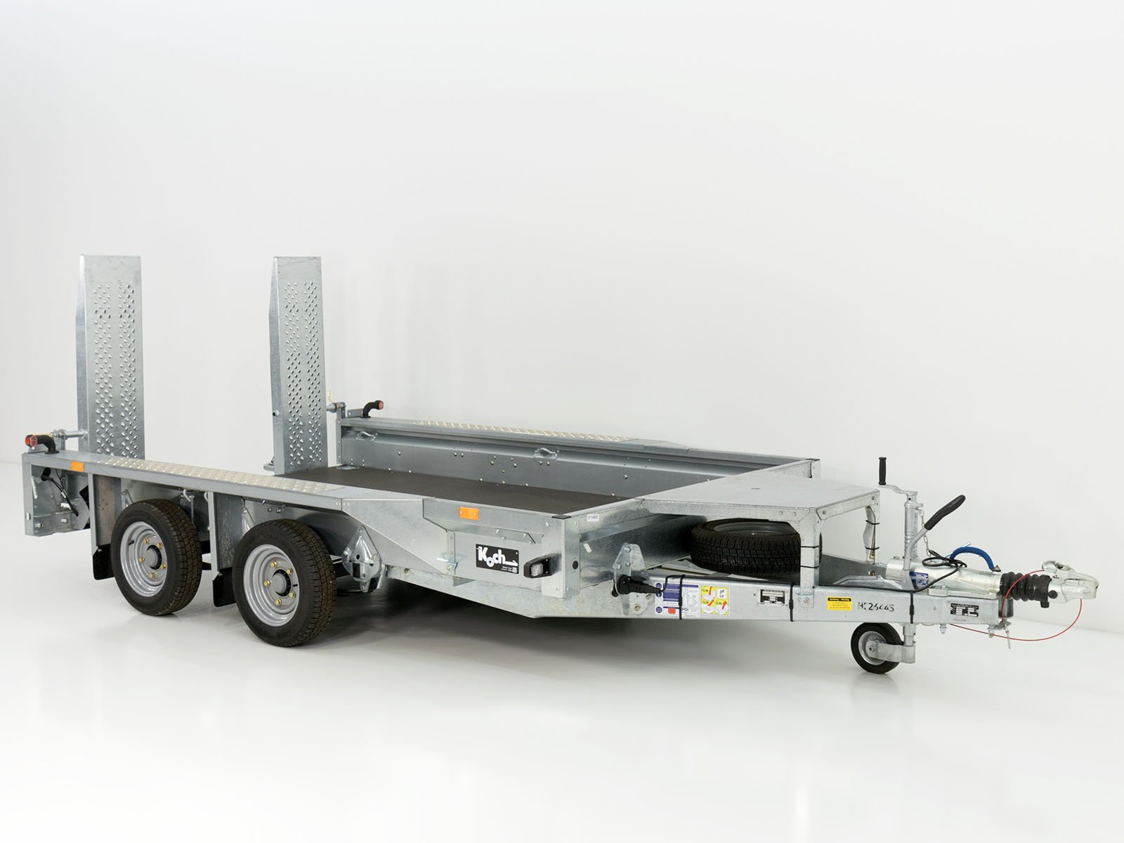 Ifor Williams Baumaschinenanhänger GX105 HD 157x303 3,5t | Einzelrampen