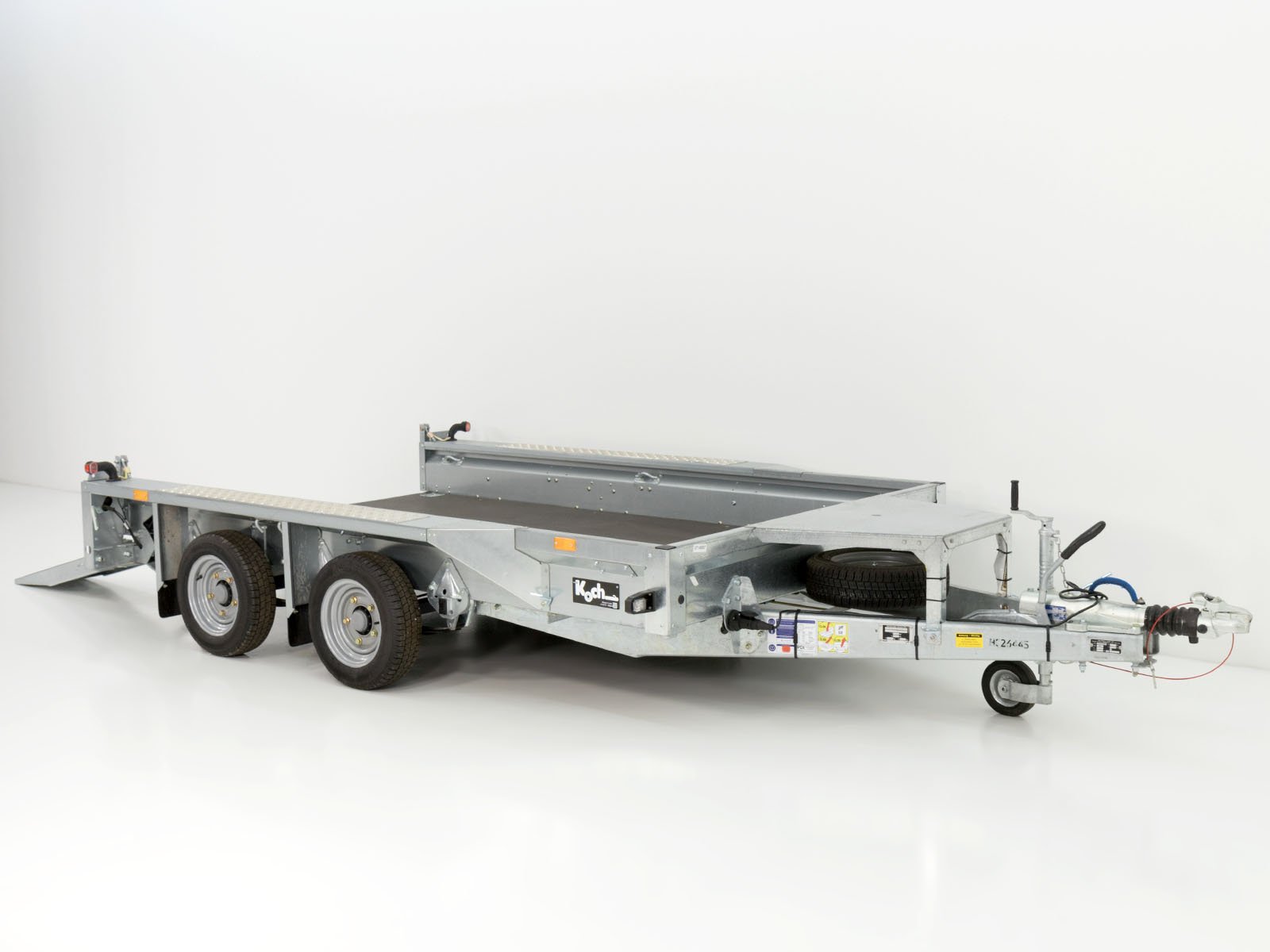 Ifor Williams Baumaschinenanhänger GX105 HD 157x303 3,5t | Einzelrampen – Bild 14