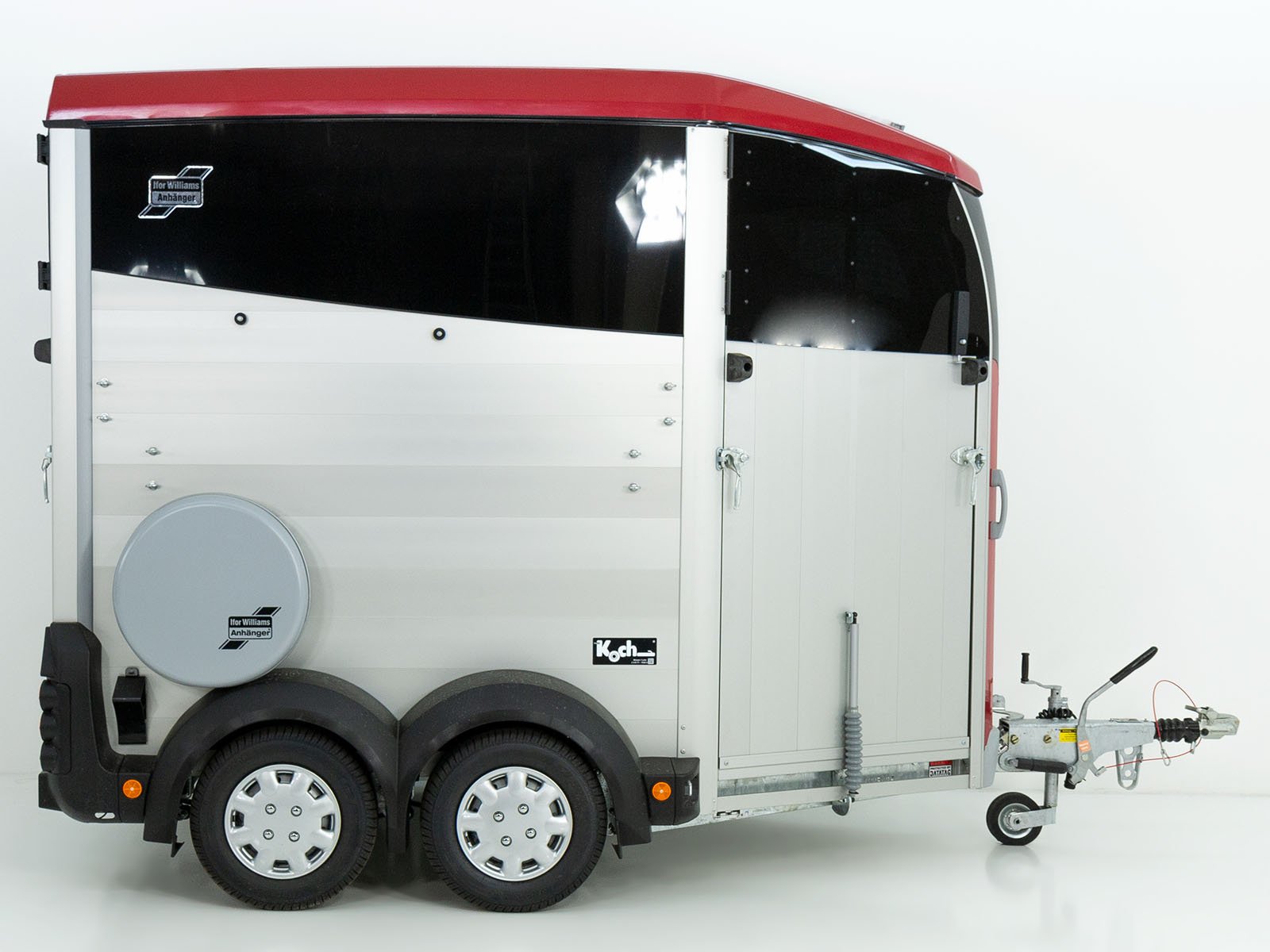 Ifor Williams Pferdeanhänger HBX 403 | Frontausstieg | neues Modell | Rot – Bild 6