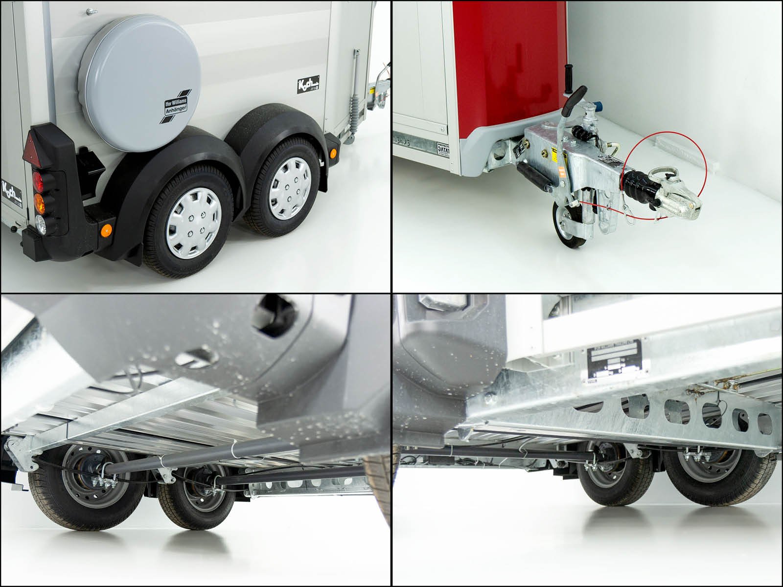 Ifor Williams Pferdeanhänger HBX 403 | Frontausstieg | neues Modell | Rot – Bild 3