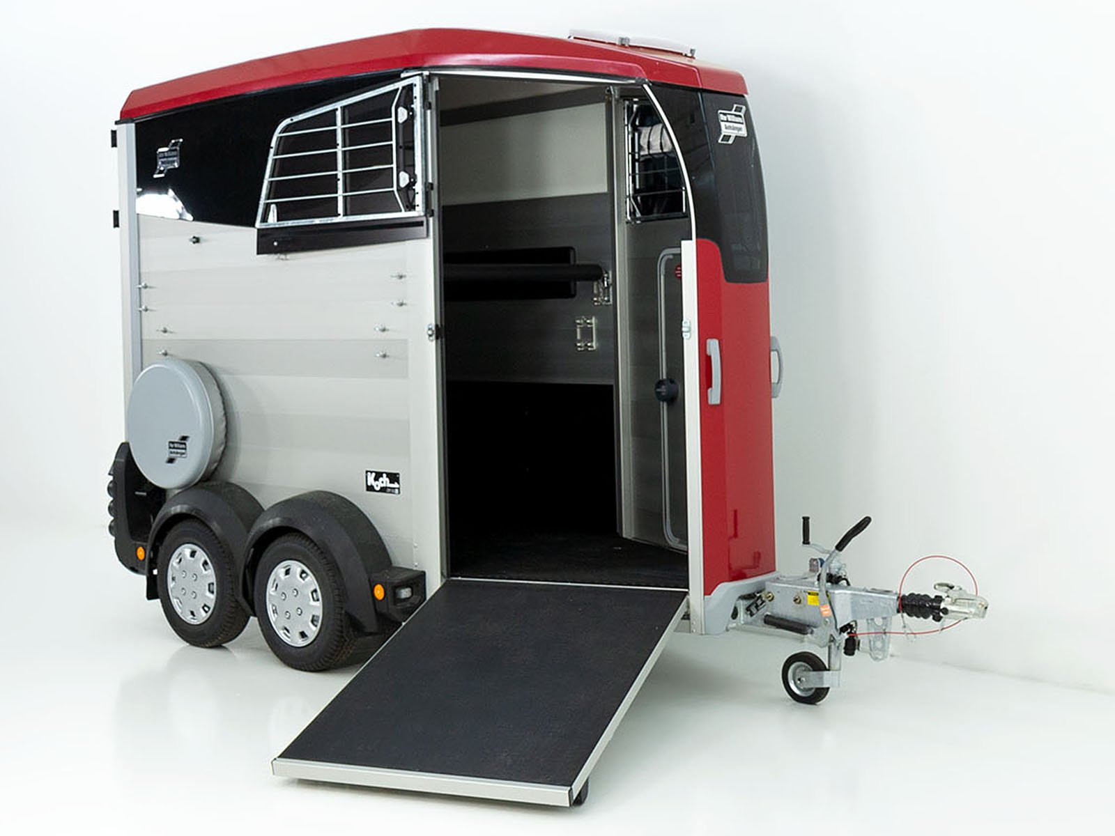 Ifor Williams Pferdeanhänger HBX 403 | Frontausstieg | neues Modell | Rot – Bild 4