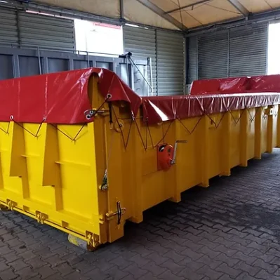 Roll-Off-Container mit Pendelklappe (21 m³)