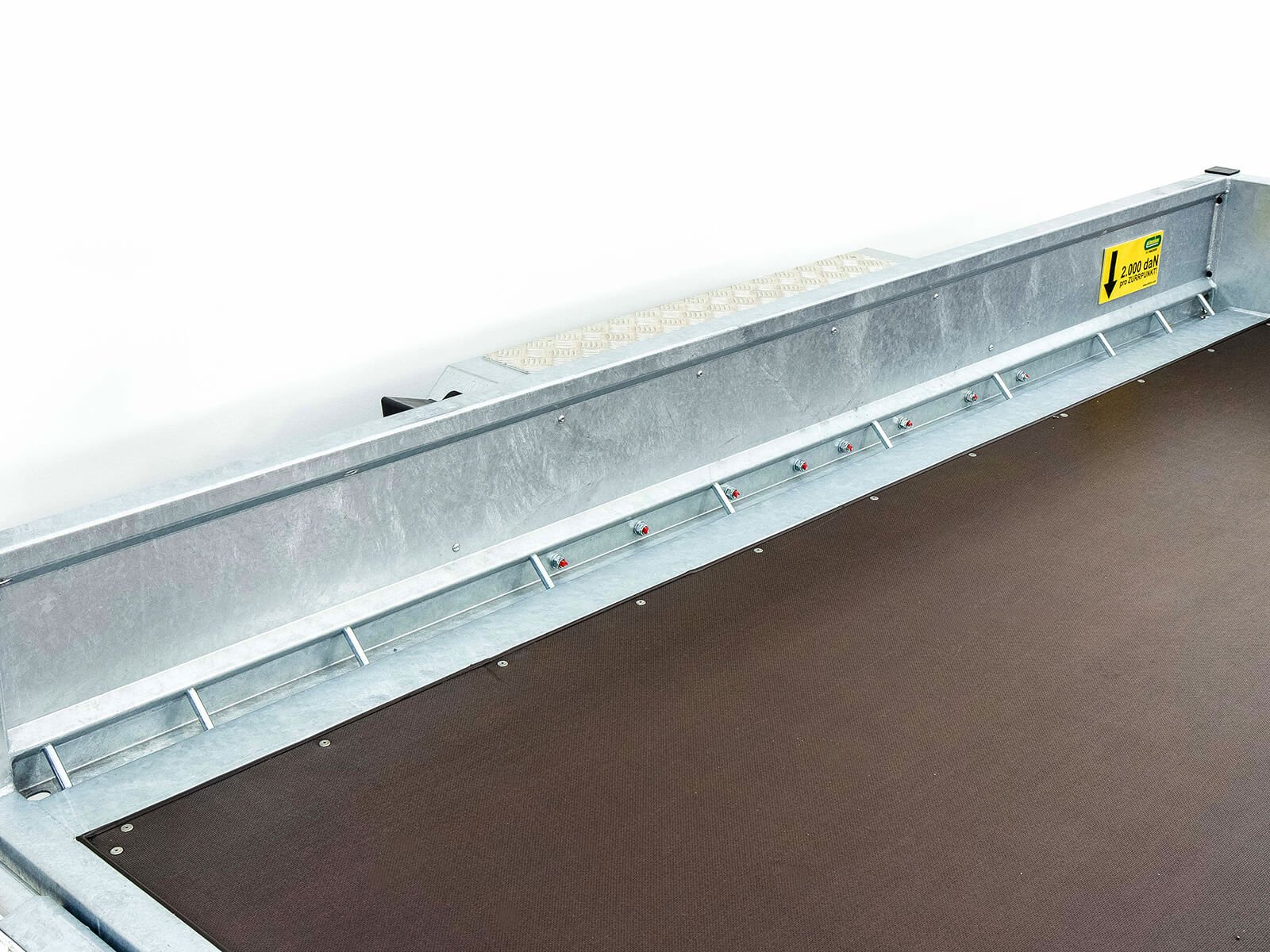Unsinn Baumaschinenanhänger UBA 160x306cm 3,5t | Schwenk-Rampen – Bild 14