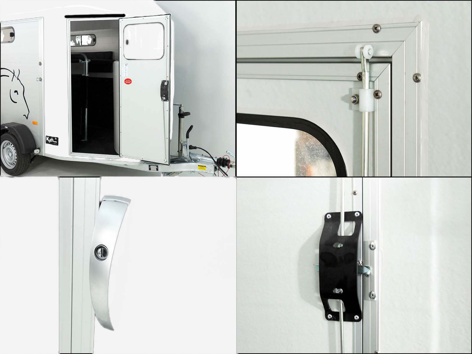 Cheval Liberte Pferdeanhänger GOLD 3 | Premium | Pullman 2 | Sattelkammer | weiß – Bild 8