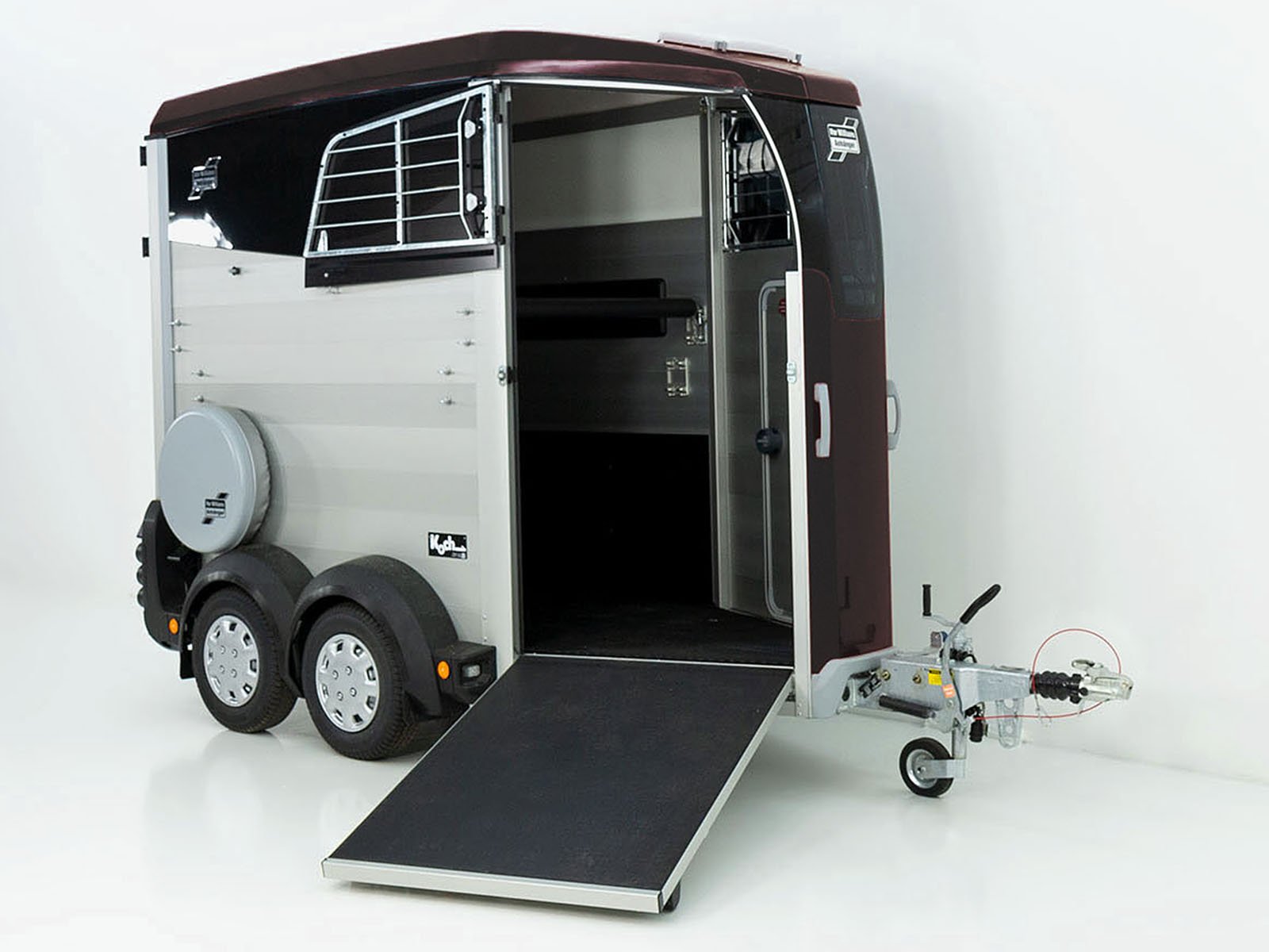 Ifor Williams Pferdeanhänger HBX 403 | Frontausstieg | neues Modell | Schwarz – Bild 8