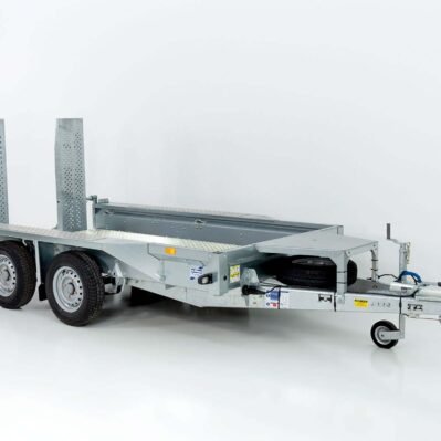 Ifor Williams Baumaschinenanhänger GX105 157x303 2,7t | Einzelrampen | Aluboden