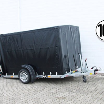 Vezeko Absenkanhänger 162x272x155 1,3t Hochplane schwarz