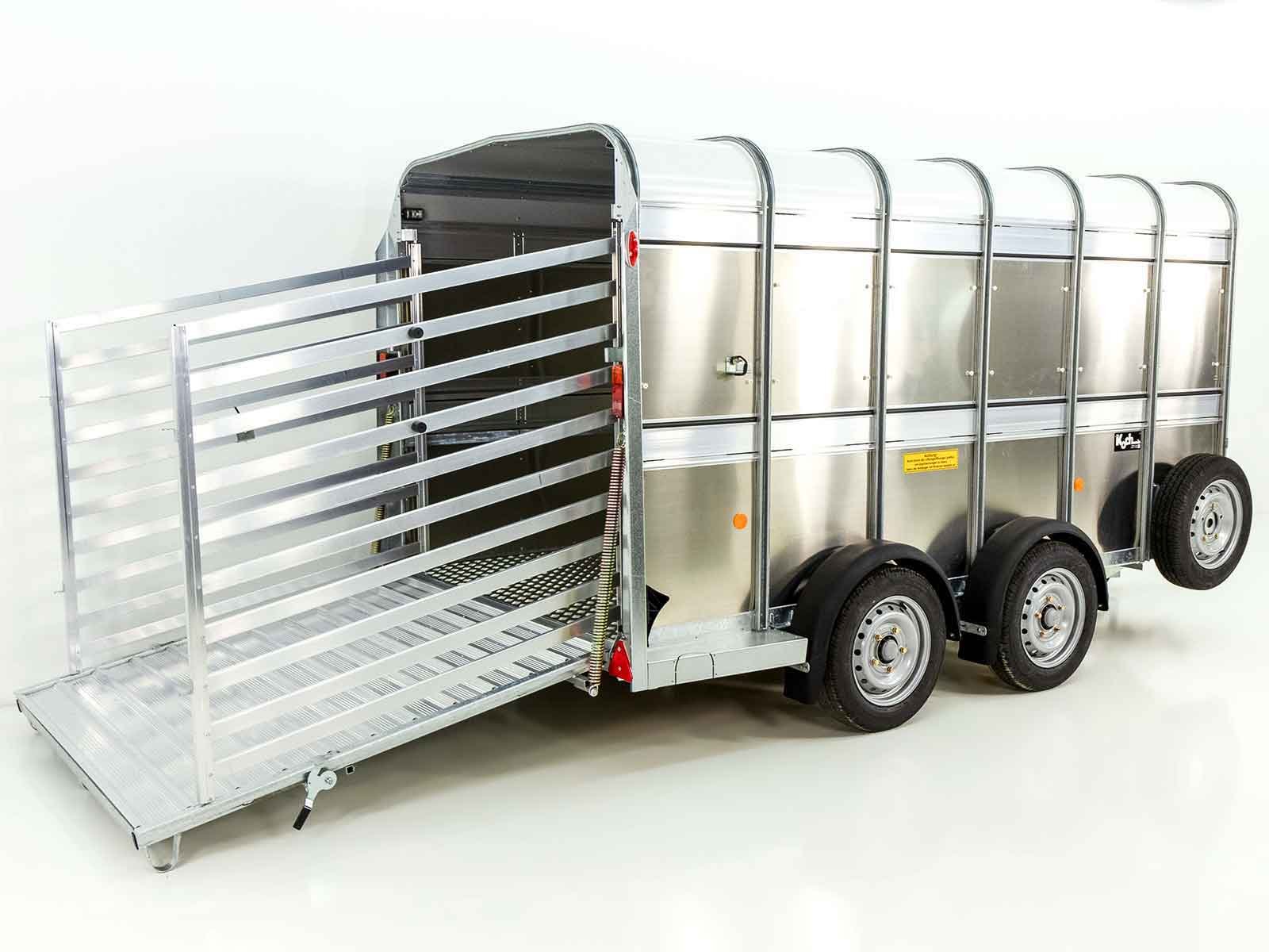 Ifor Williams Viehanhänger TA510 12x6 178x372 cm Höhe: 183 cm – Bild 14