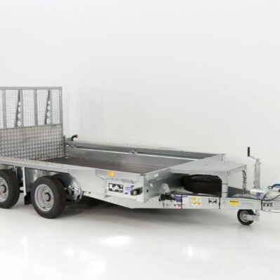 Ifor Williams Baumaschinenanhänger GX105 HD 157x303 3,5t | Auffahrrampe