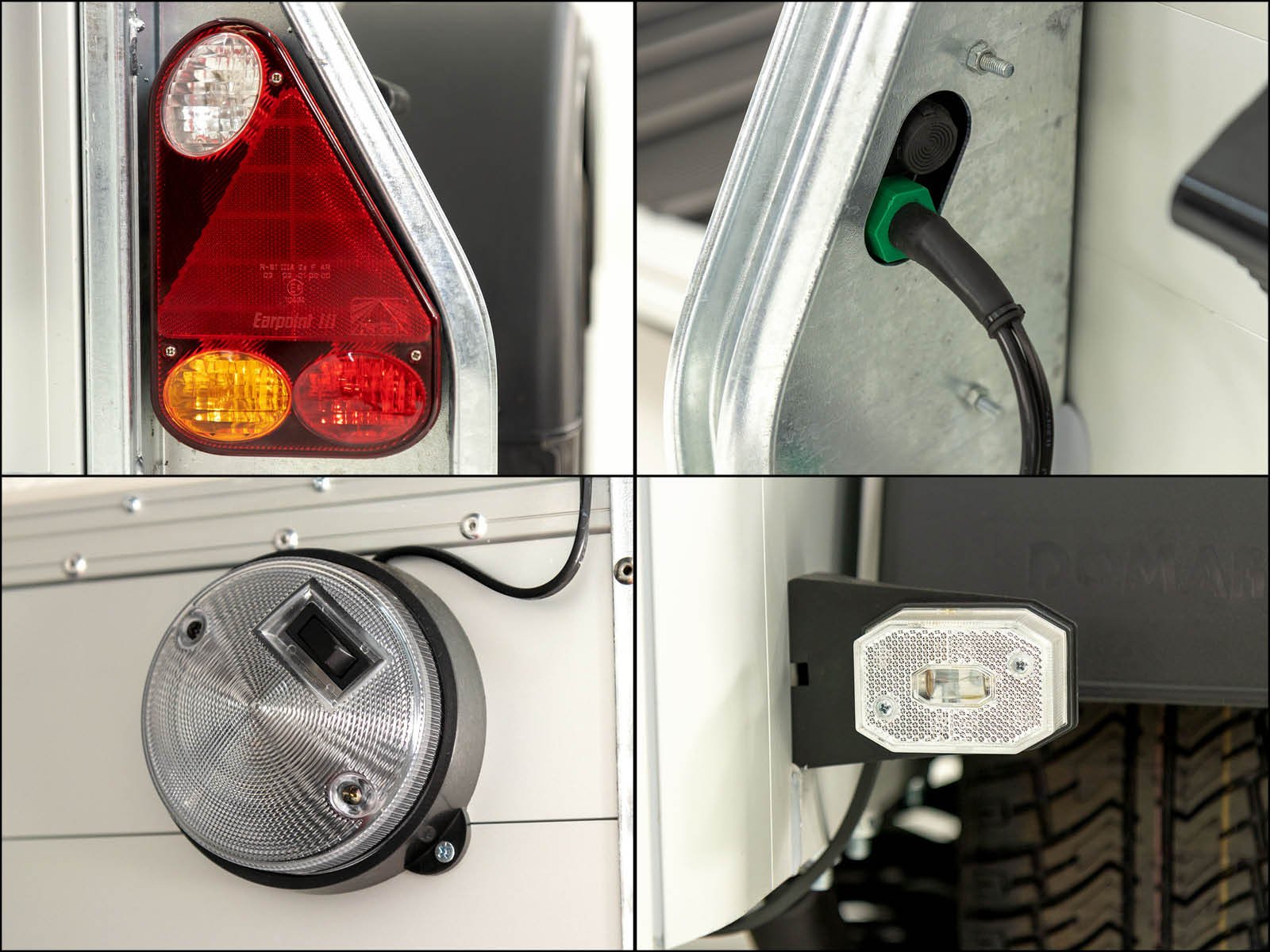 Cheval Liberte Pferdeanhänger Touring One 1,5er | Pullman-Fahrwerk | Frontausstieg | weiß – Bild 10