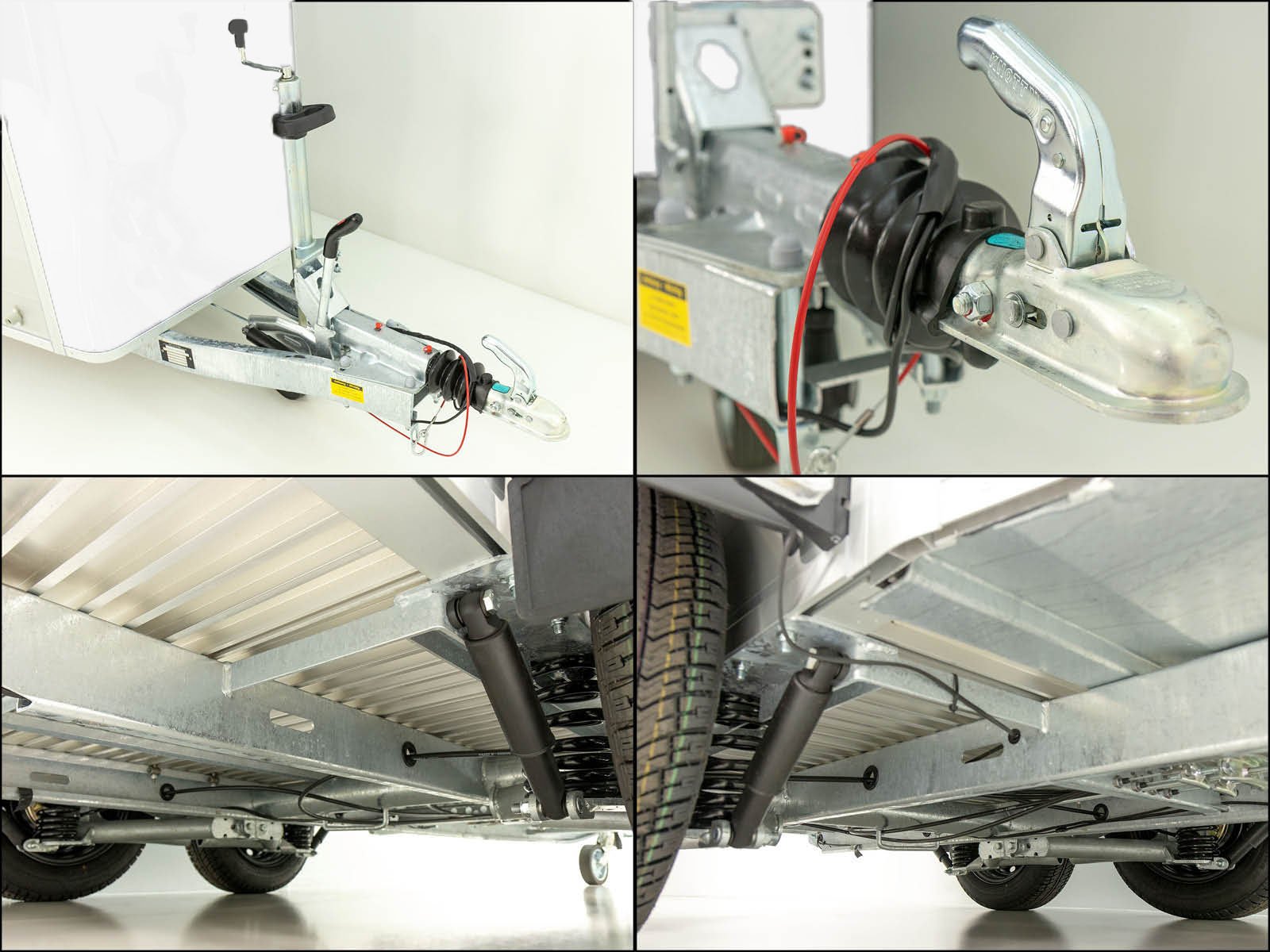 Cheval Liberte Pferdeanhänger Touring One 1,5er | Pullman-Fahrwerk | Frontausstieg | weiß – Bild 6