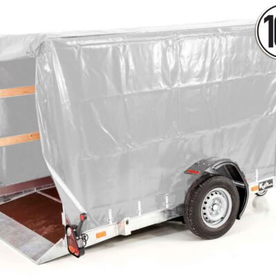 . Vezeko Absenkanhänger 162x272x155 1,3t Hochplane silber