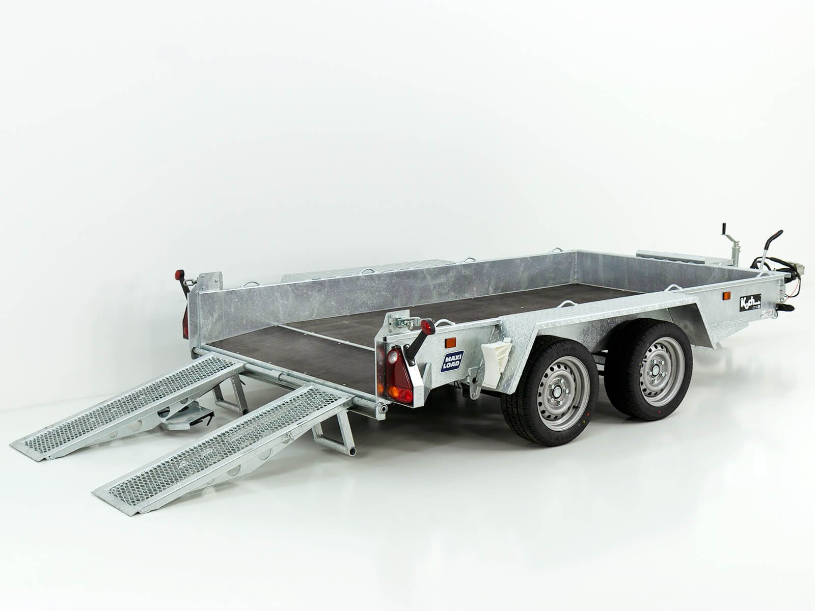 Variant Baumaschinenanhänger Maxi Load 161x305 3,5t | Einzelrampen – Bild 12