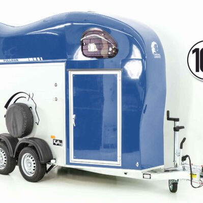 Cheval Liberte Pferdeanhänger GOLD One 1,5er | Pullman-Fahrwerk | blau