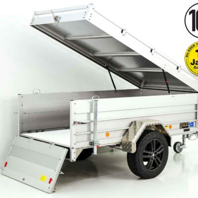 Koch Deckelanhänger „CROSSLINE“ 125x250cm 1300kg | Höhe 65cm | Aluboden | Typ 4.13