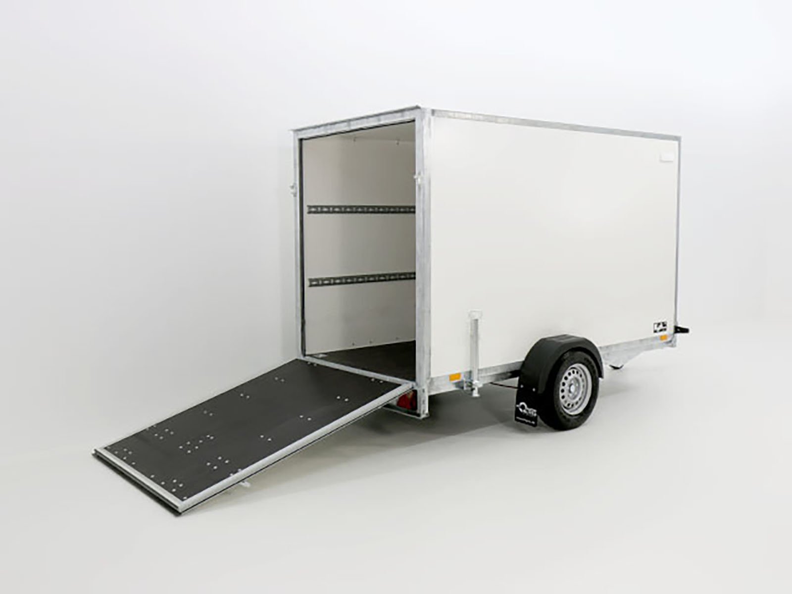 Blyss Kofferanhänger 150x305cm Höhe: 180cm 1,3t | Rampe | SW – Bild 4