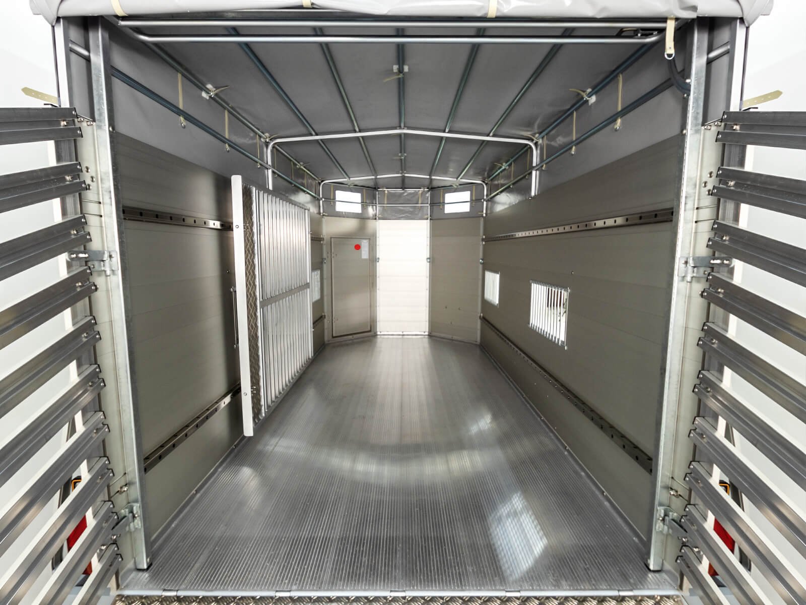 Koch Alf Profi Viehanhänger 185x450 cm Höhe: 185 cm 3,5t Klappenkombi – Bild 8