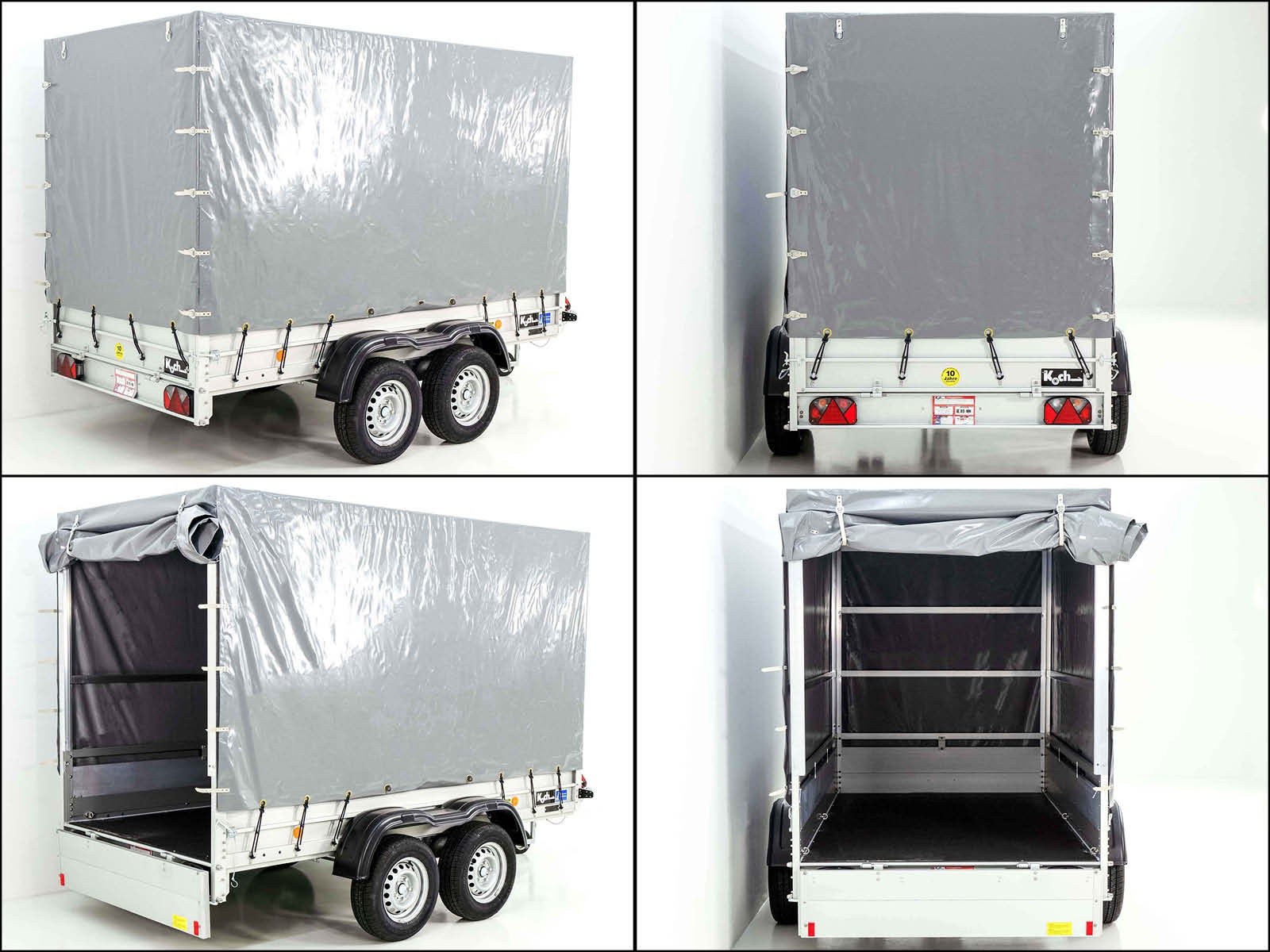 Koch-Anhänger 150x300cm 2,0t | Typ 7.20 Hobby | Hochplane 180 cm | Angebot – Bild 11