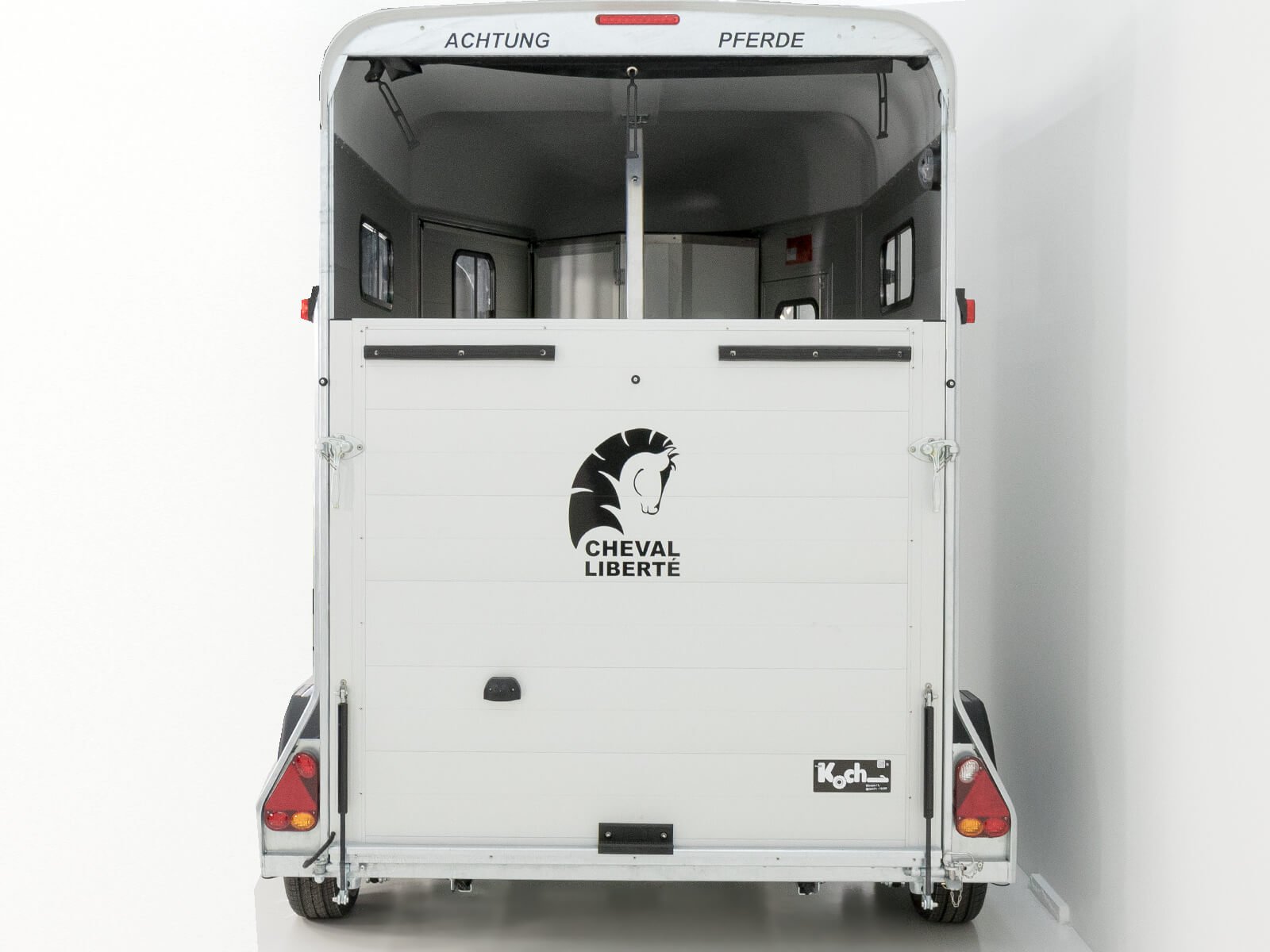 Cheval Liberte Pferdeanhänger Touring Country | Sattelkammer | Frontausstieg | blau – Bild 3
