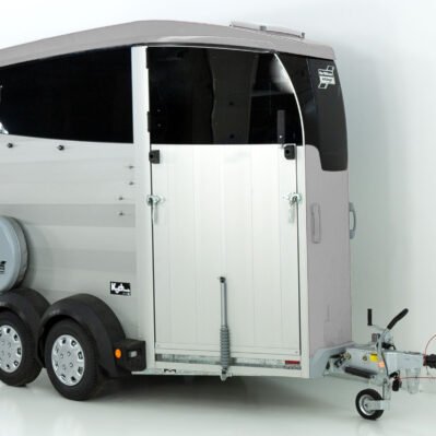 Ifor Williams Pferdeanhänger HBX 403 | Frontausstieg | Neues Modell | Silber