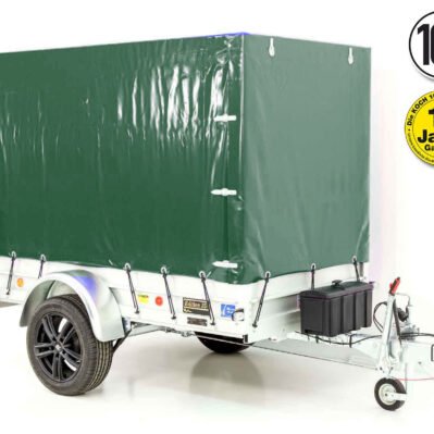Koch-Anhänger „Edition 35“ 125x250cm 1300kg | Typ 4.13 | Hochplane 160cm – Grün