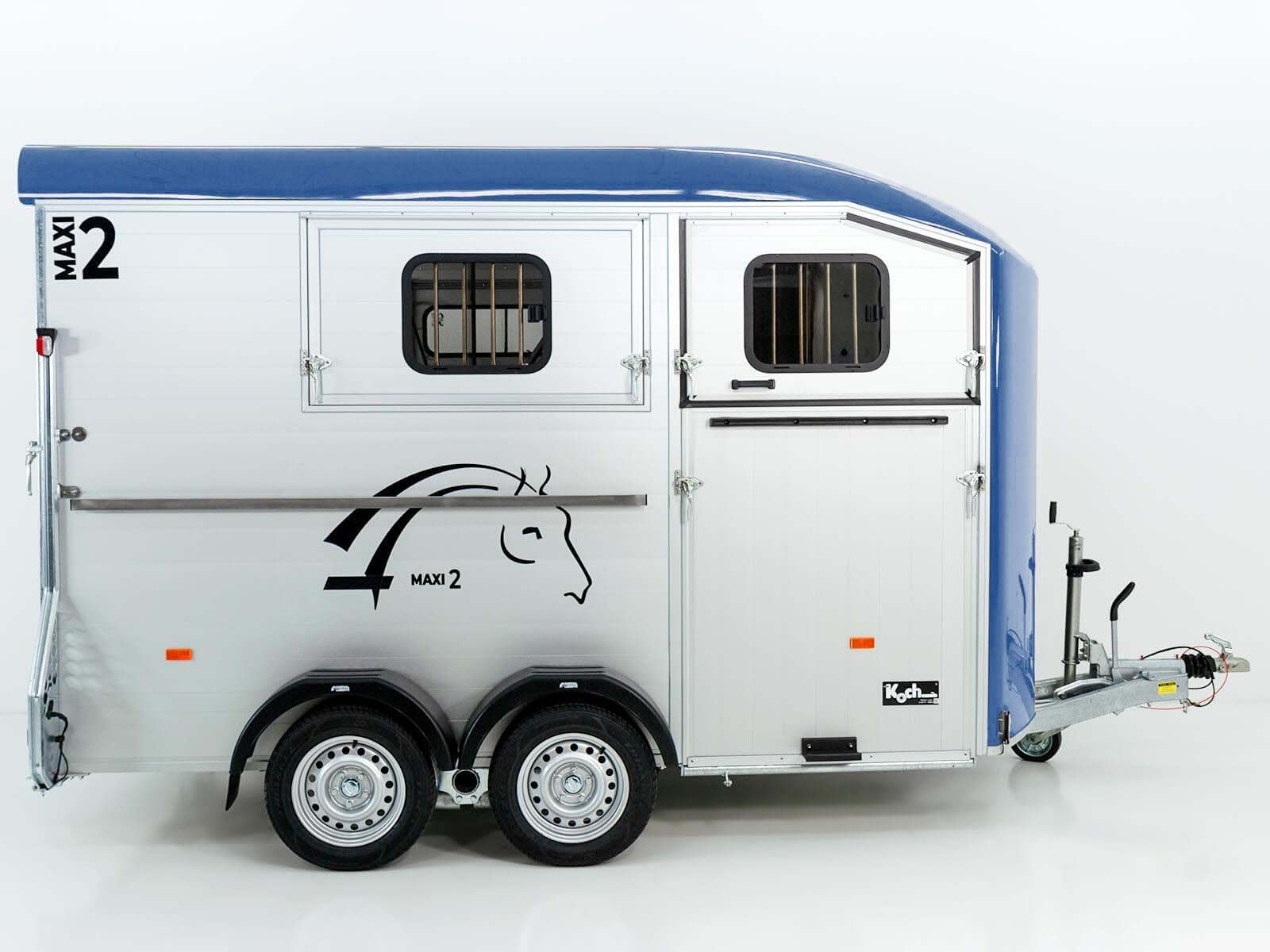 Cheval Liberte Pferdeanhänger MAXI 2 | blau – Bild 6