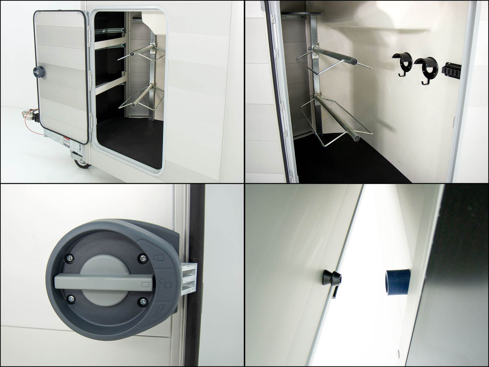 Ifor Williams Pferdeanhänger HBX 511 | Sattelkammer | Neues Modell | Rot – Bild 8