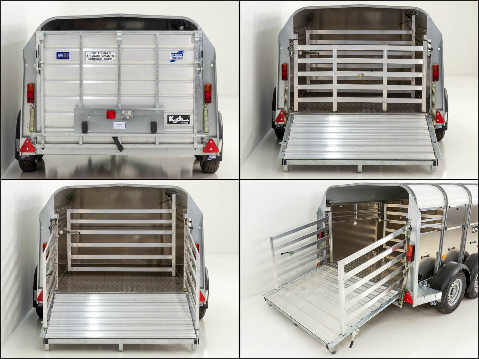 Ifor Williams Viehanhänger TA5 156x250 cm Höhe: 120 cm | 2,7t – Bild 5