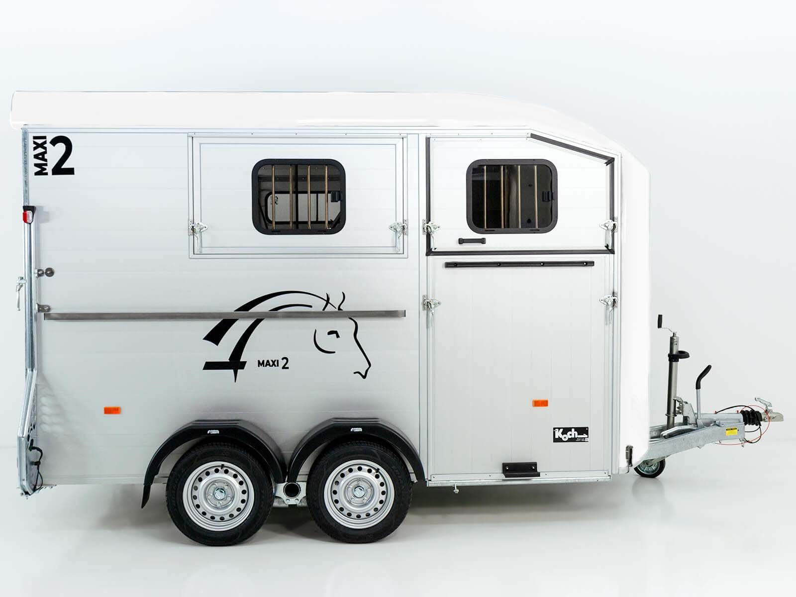 Cheval Liberte Pferdeanhänger MAXI 2 | weiß – Bild 16