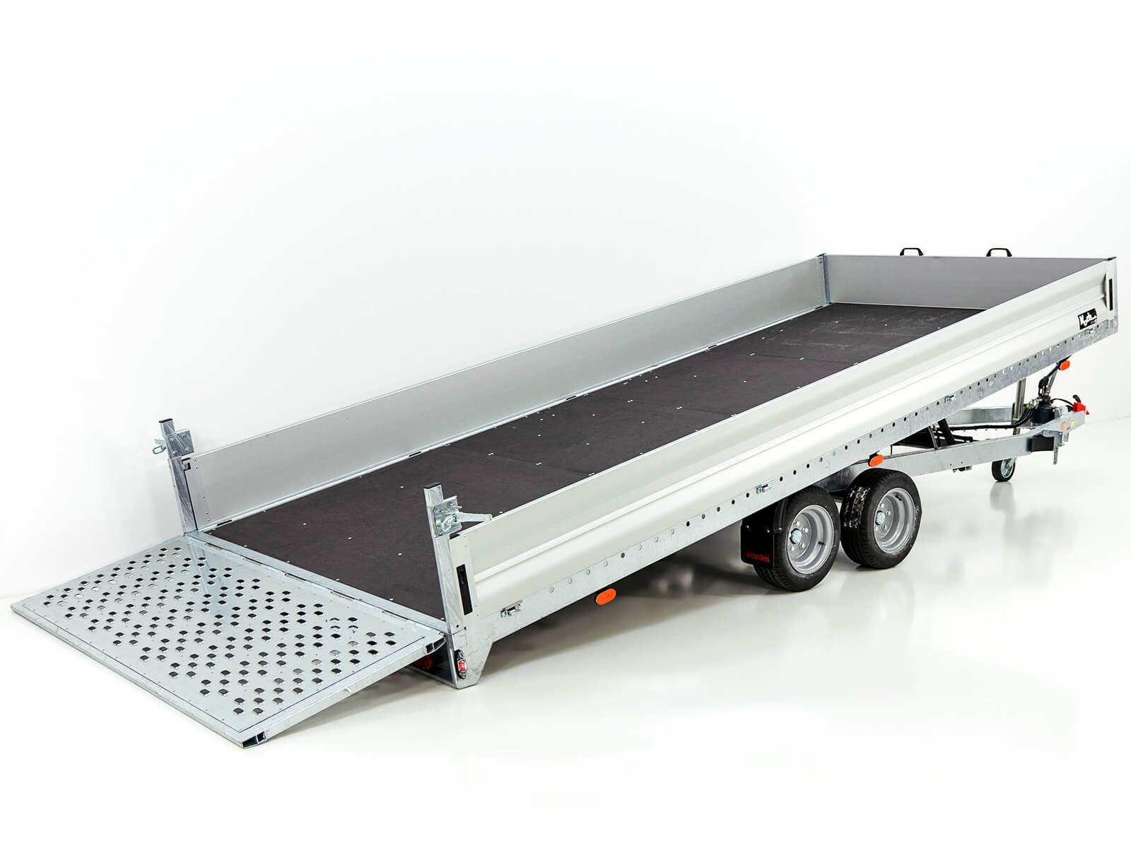 Vezeko Hochlader Anhänger J30.43 | 210x430 cm | 3t | Ladefläche kippbar – Bild 4