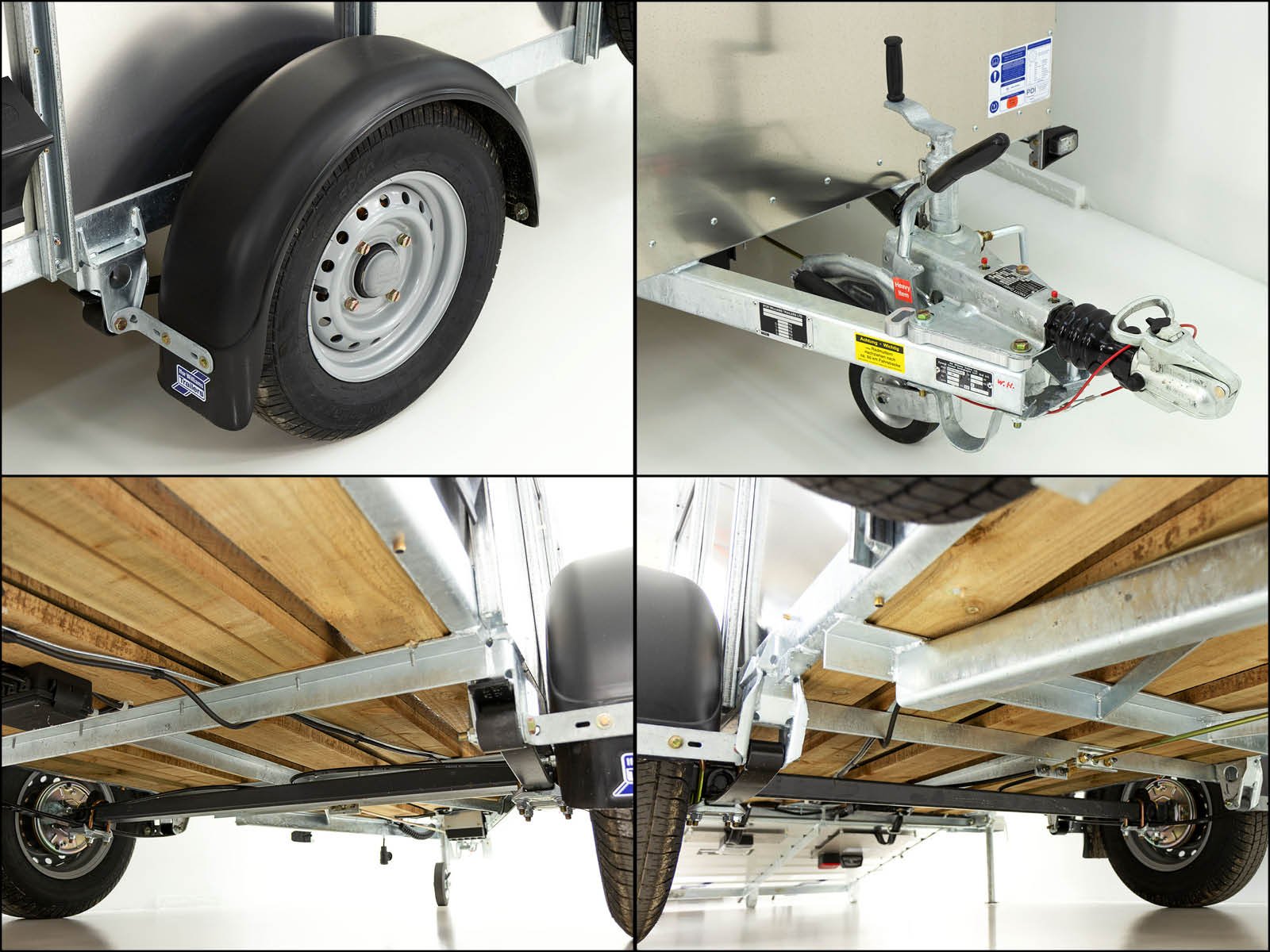 Ifor Williams Schaf- und Kälberanhänger P8G 124x250 cm Höhe: 120 cm | 1,4t – Bild 16