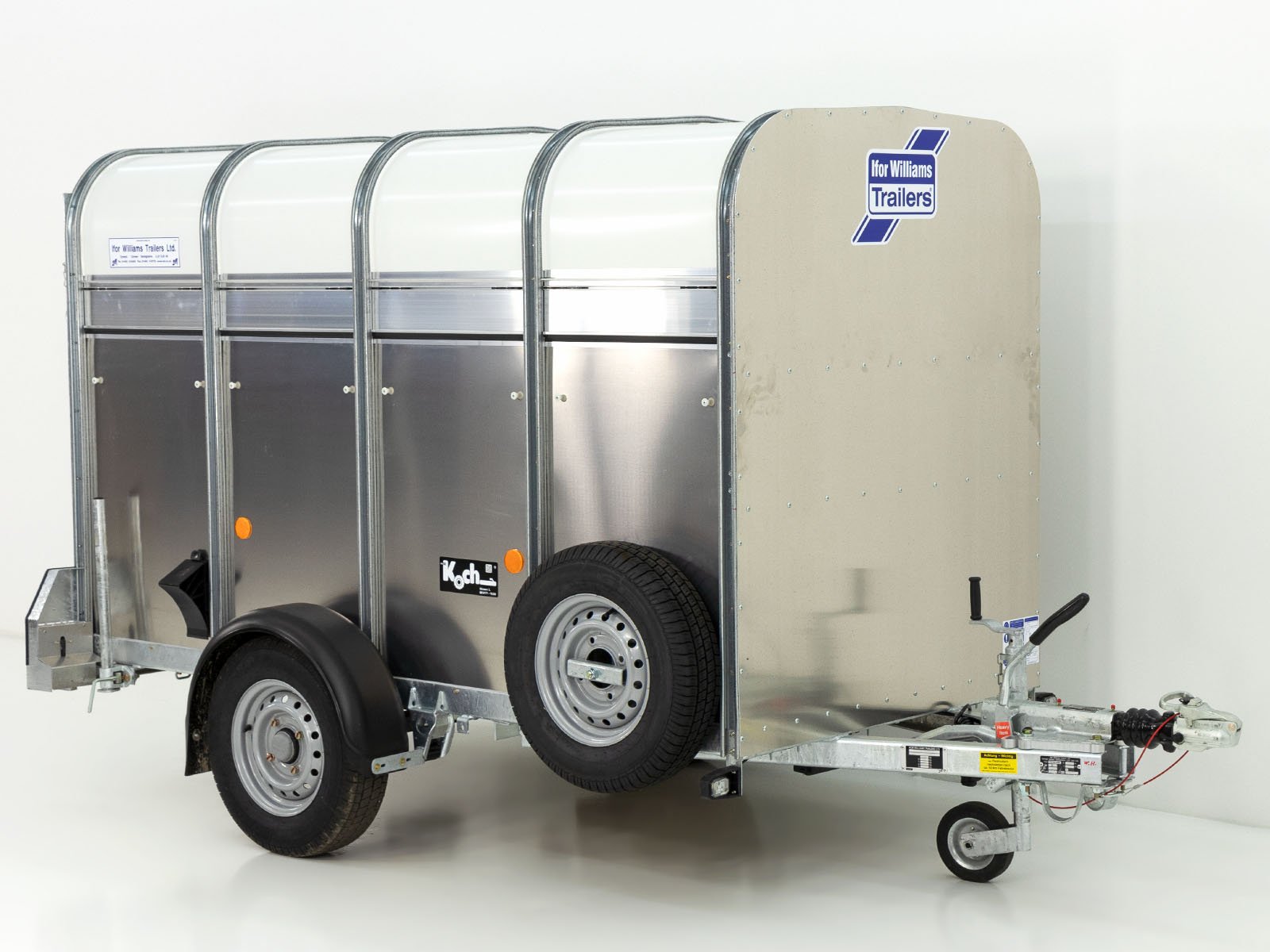 Ifor Williams Schaf- und Kälberanhänger P8G 124x250 cm Höhe: 120 cm | 1,4t