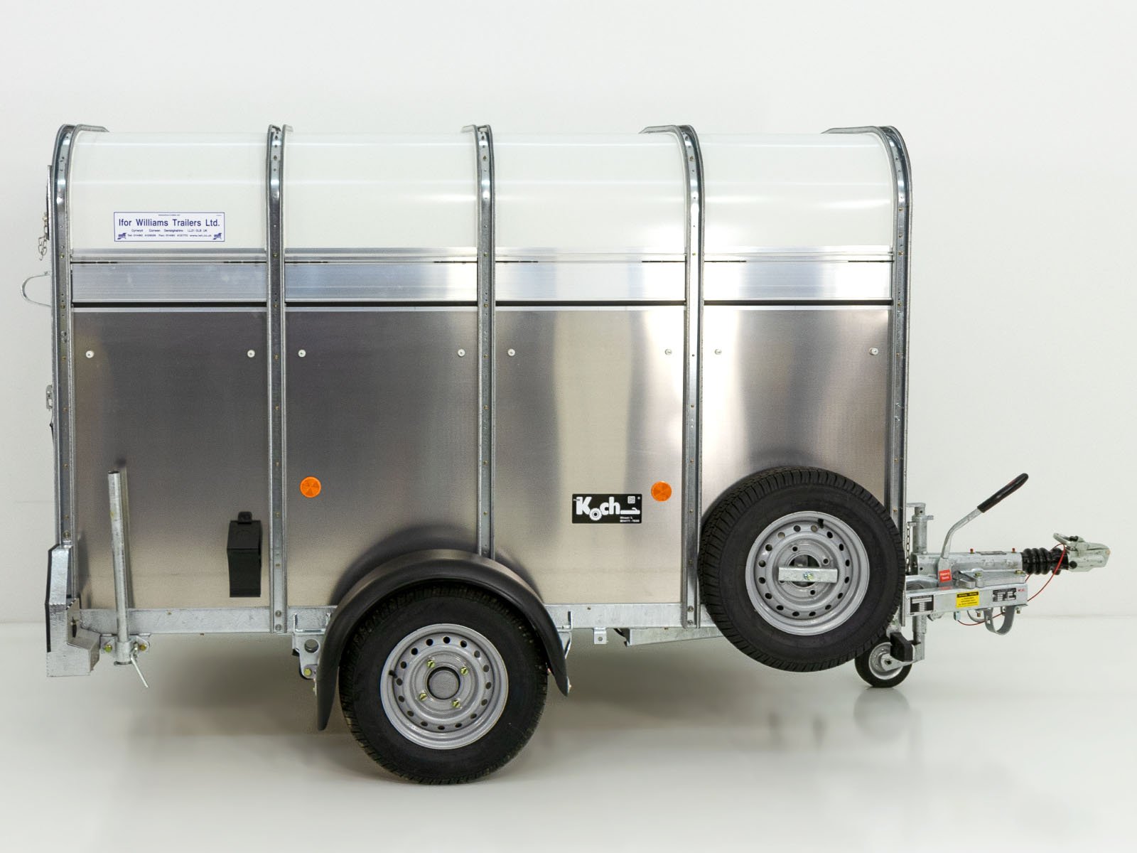 Ifor Williams Schaf- und Kälberanhänger P8G 124x250 cm Höhe: 120 cm | 1,4t – Bild 6
