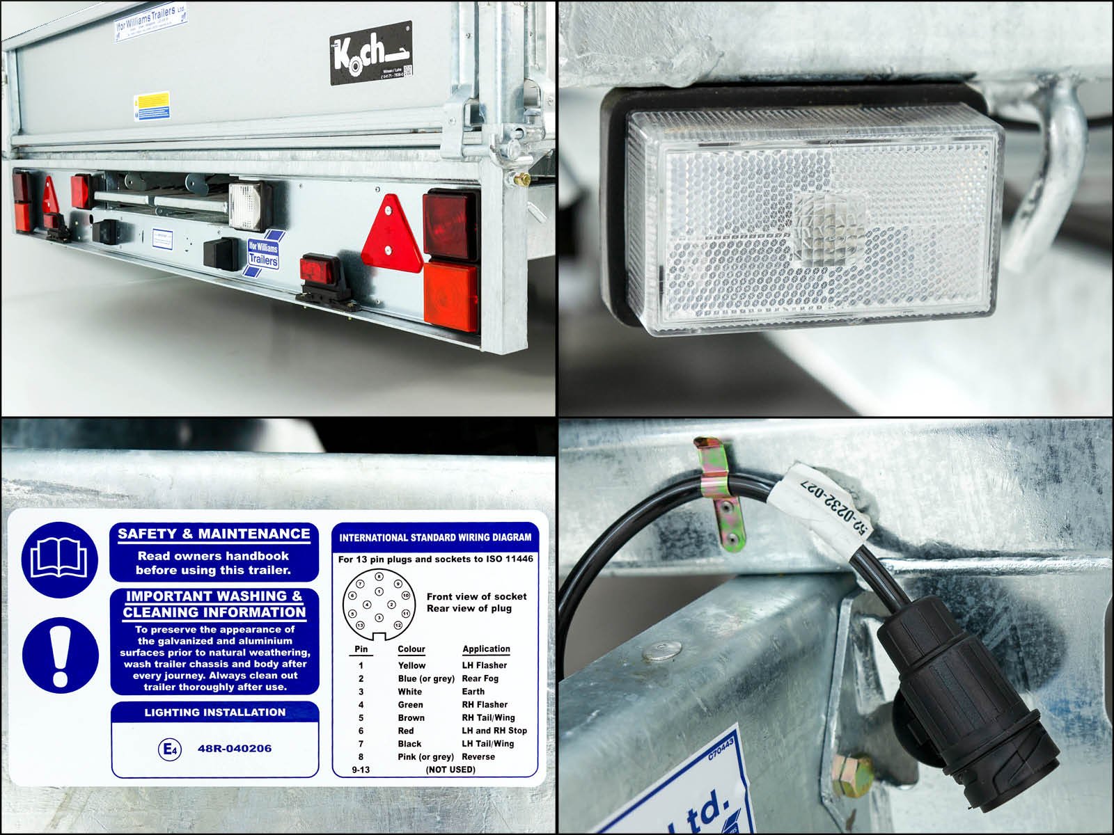 Ifor Williams Hochlader Anhänger 198x423 cm | 3,5t | Typ: LM146G – Bild 8