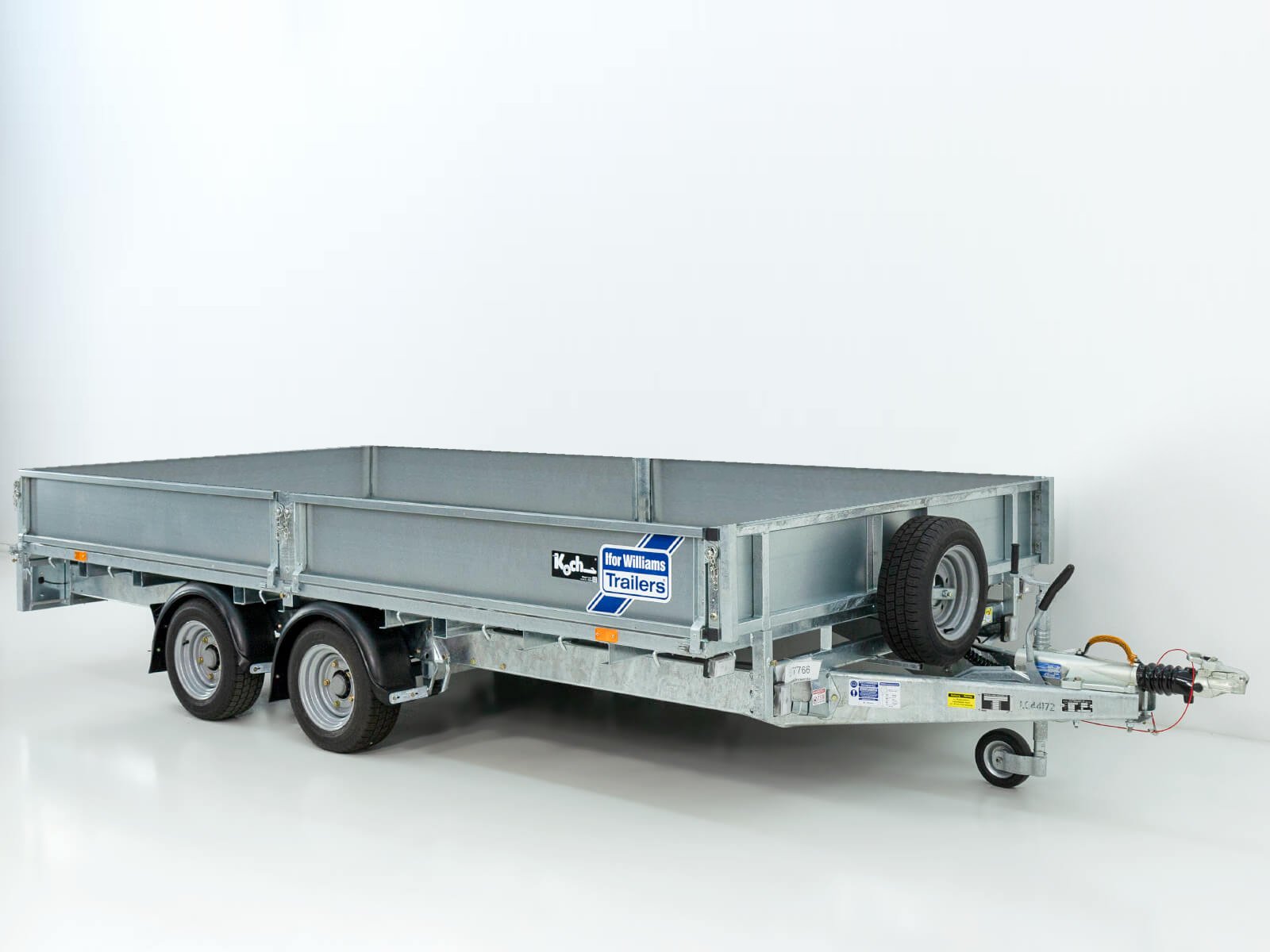 Ifor Williams Hochlader Anhänger 198x423 cm | 3,5t | Typ: LM146G