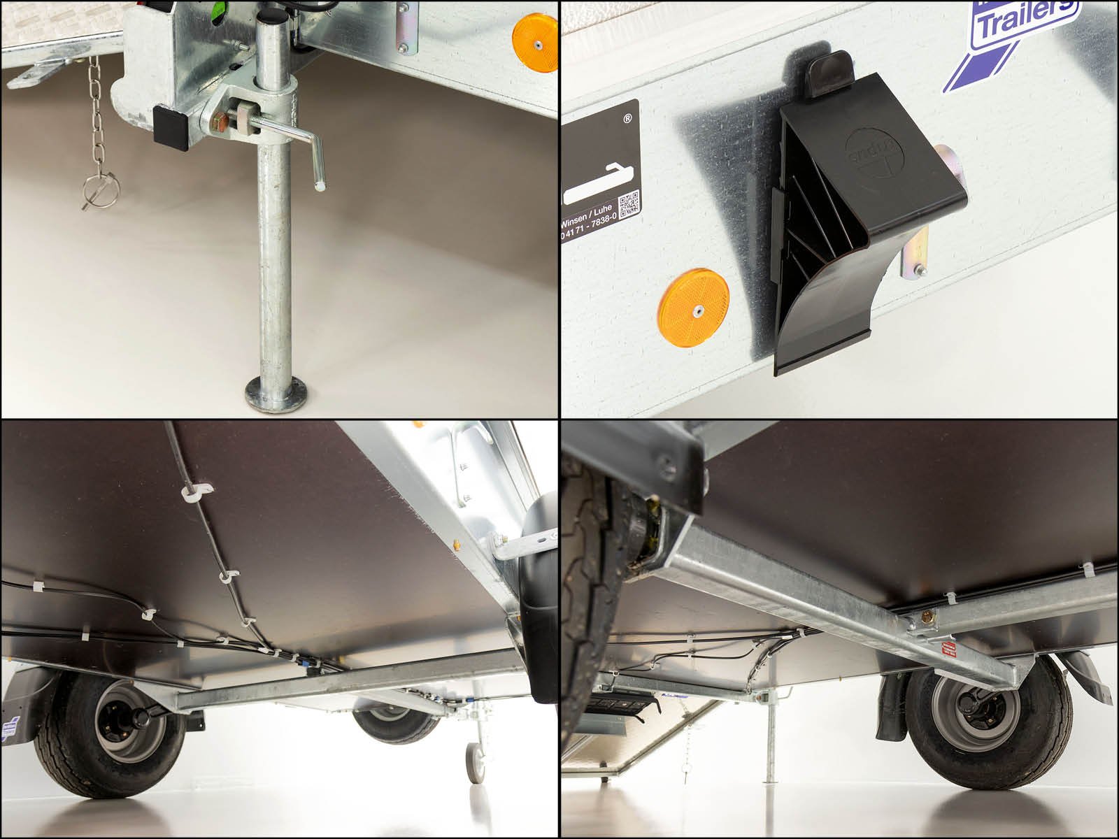Ifor Williams Schafanhänger P7e 121x221 cm Höhe: 112 cm | 750 kg – Bild 9