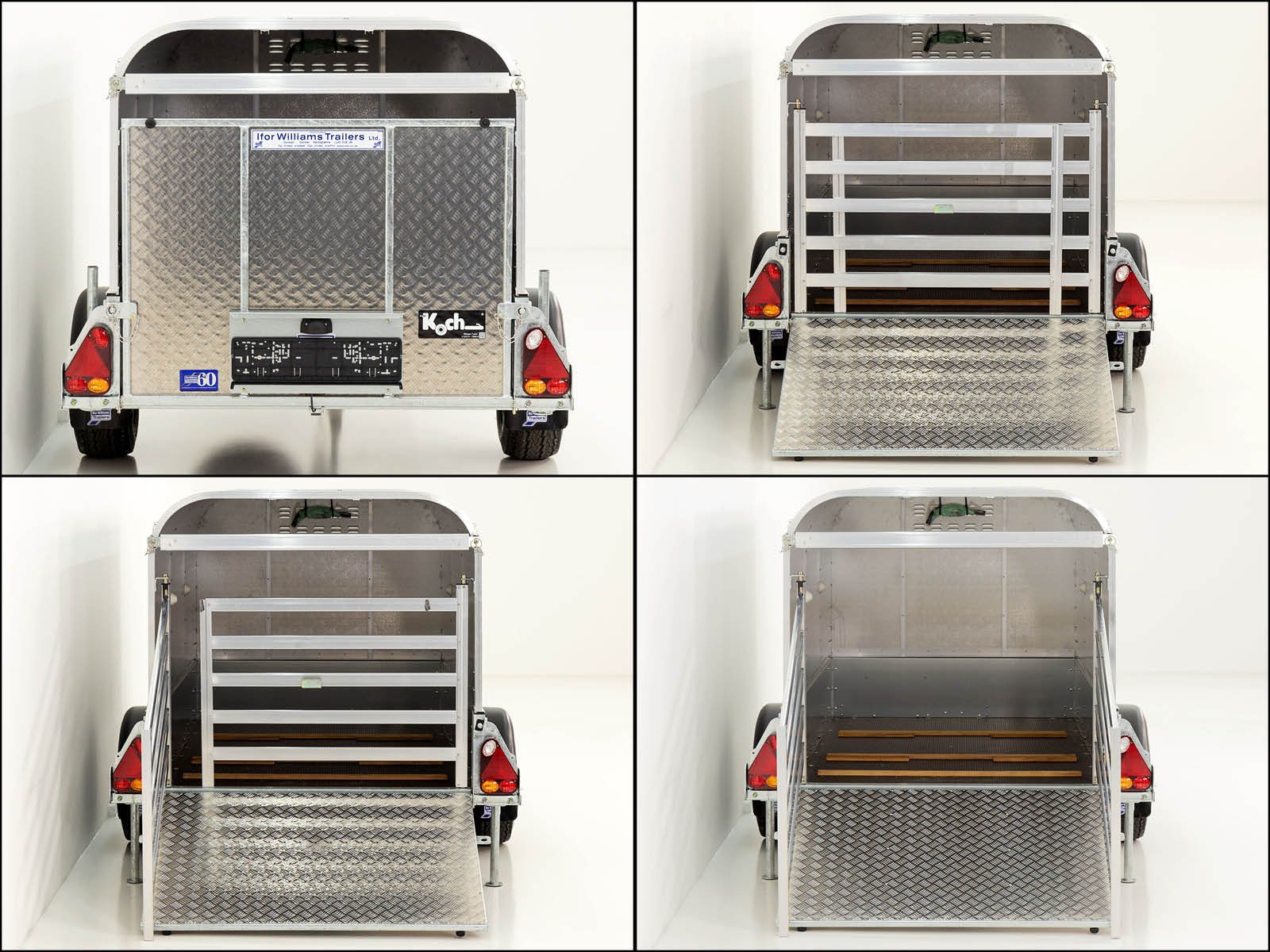 Ifor Williams Schafanhänger P7e 121x221 cm Höhe: 112 cm | 750 kg – Bild 7