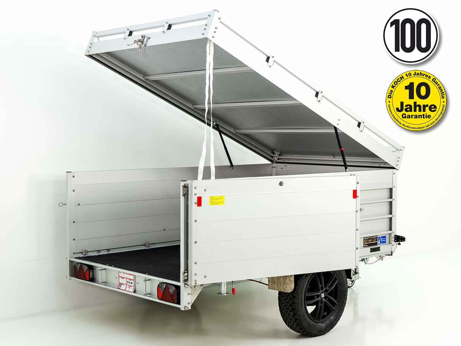 Koch Deckelanhänger "CROSSLINE" 150x250cm 1300kg | Höhe 80cm Typ 6.13